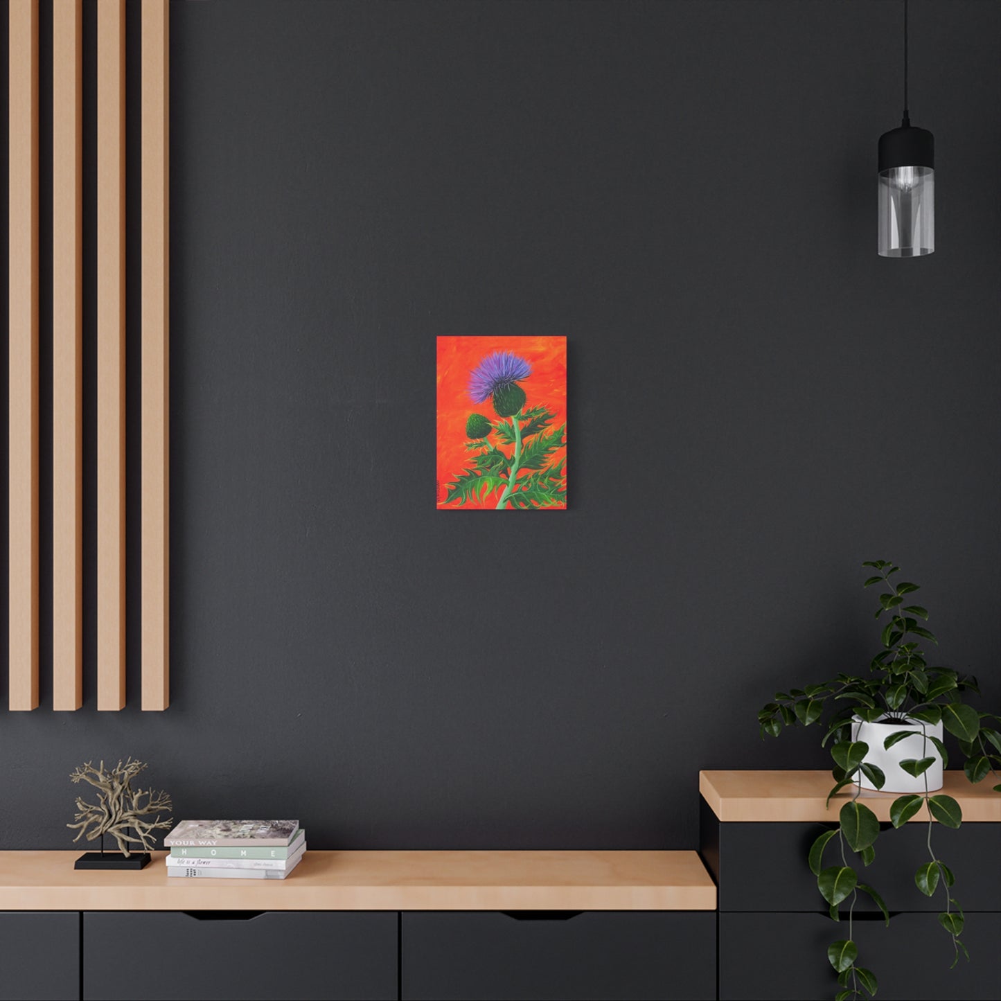 Thistle Canvas Gallery Wraps
