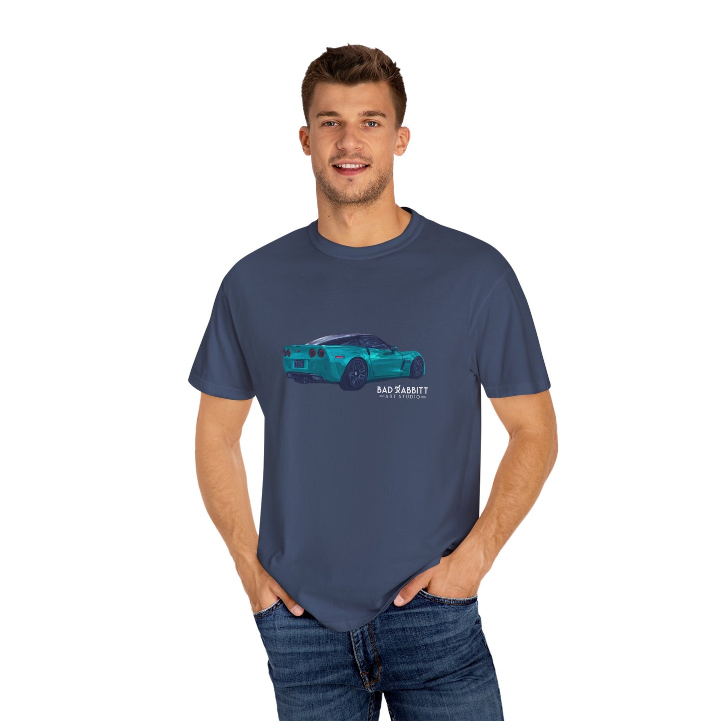 C6 Z06 Corvette Unisex Garment-Dyed T-shirt