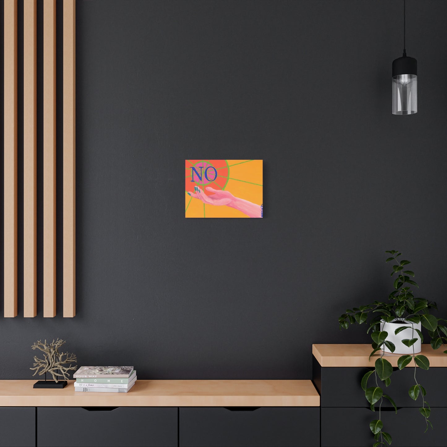 "NO 2024" Canvas Gallery Wrap