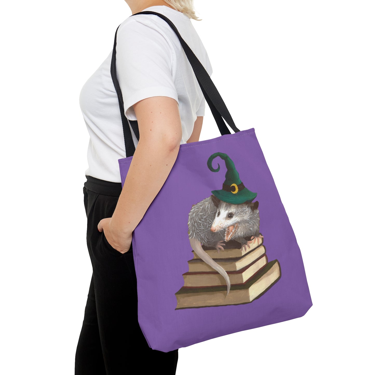 Opossum Witch Tote Bag (AOP)