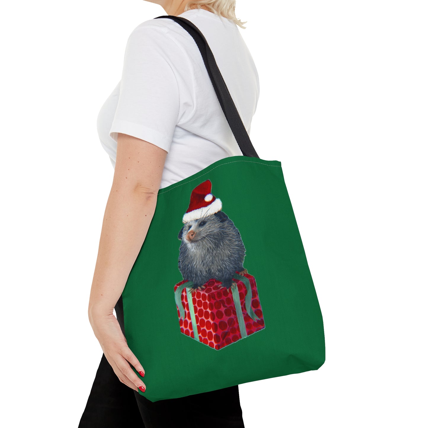 Christmas Opossum Tote Bag (AOP)