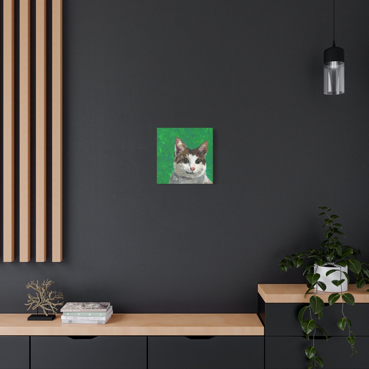 Goofy Tabby Canvas Gallery Wrap