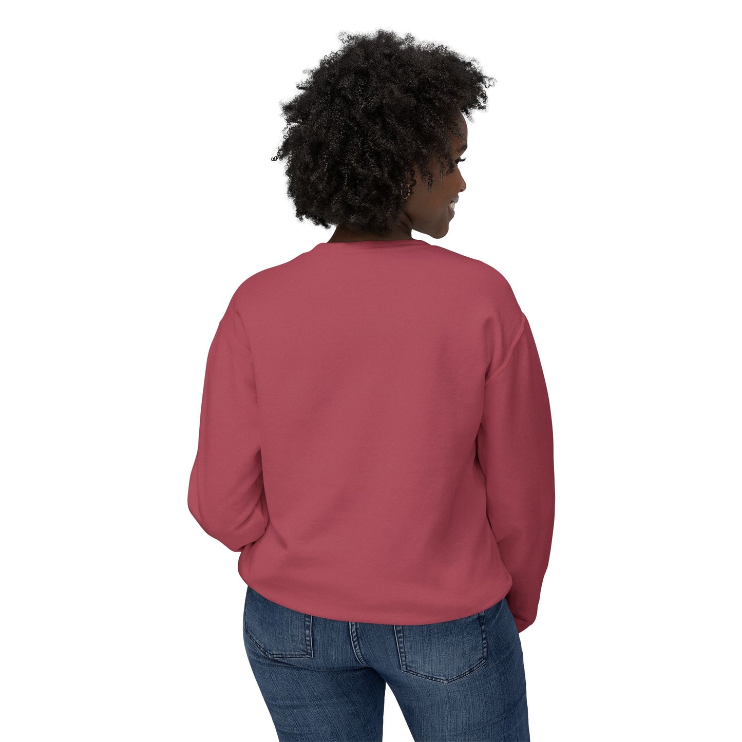 "Bad Rabbitt Art Studio" Unisex Lightweight Crewneck Sweatshirt