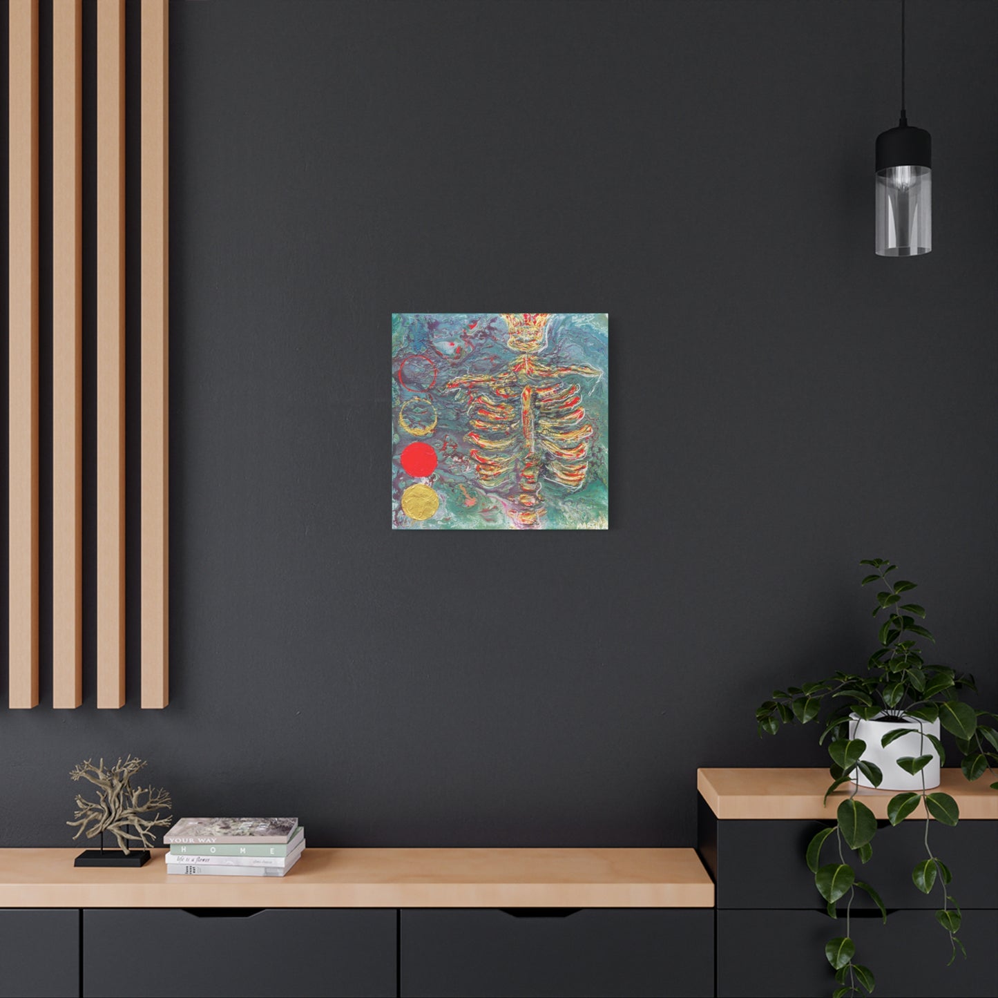"Beneath the Moons" Matte Canvas, Stretched, 1.25"
