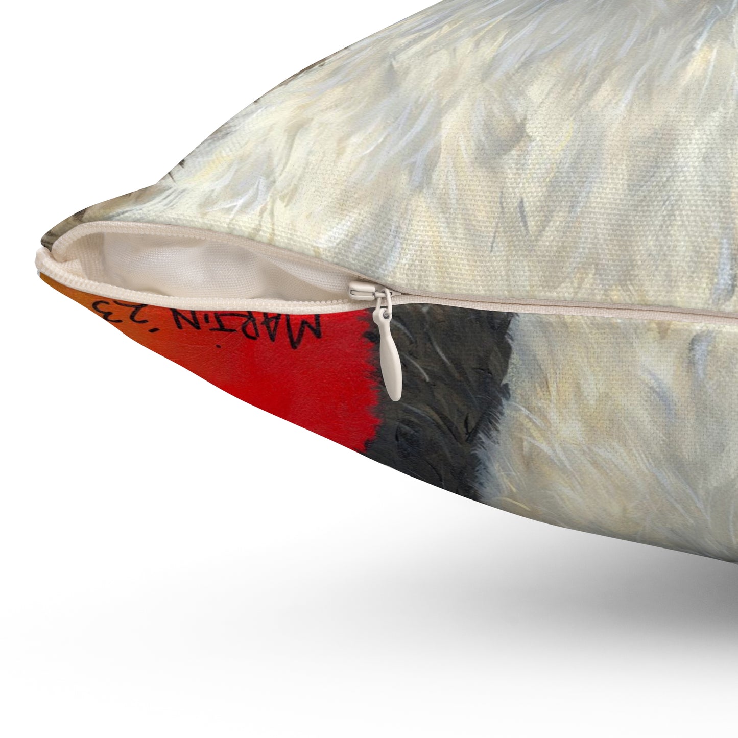 Pearl the Destroyer Spun Polyester Square Pillow