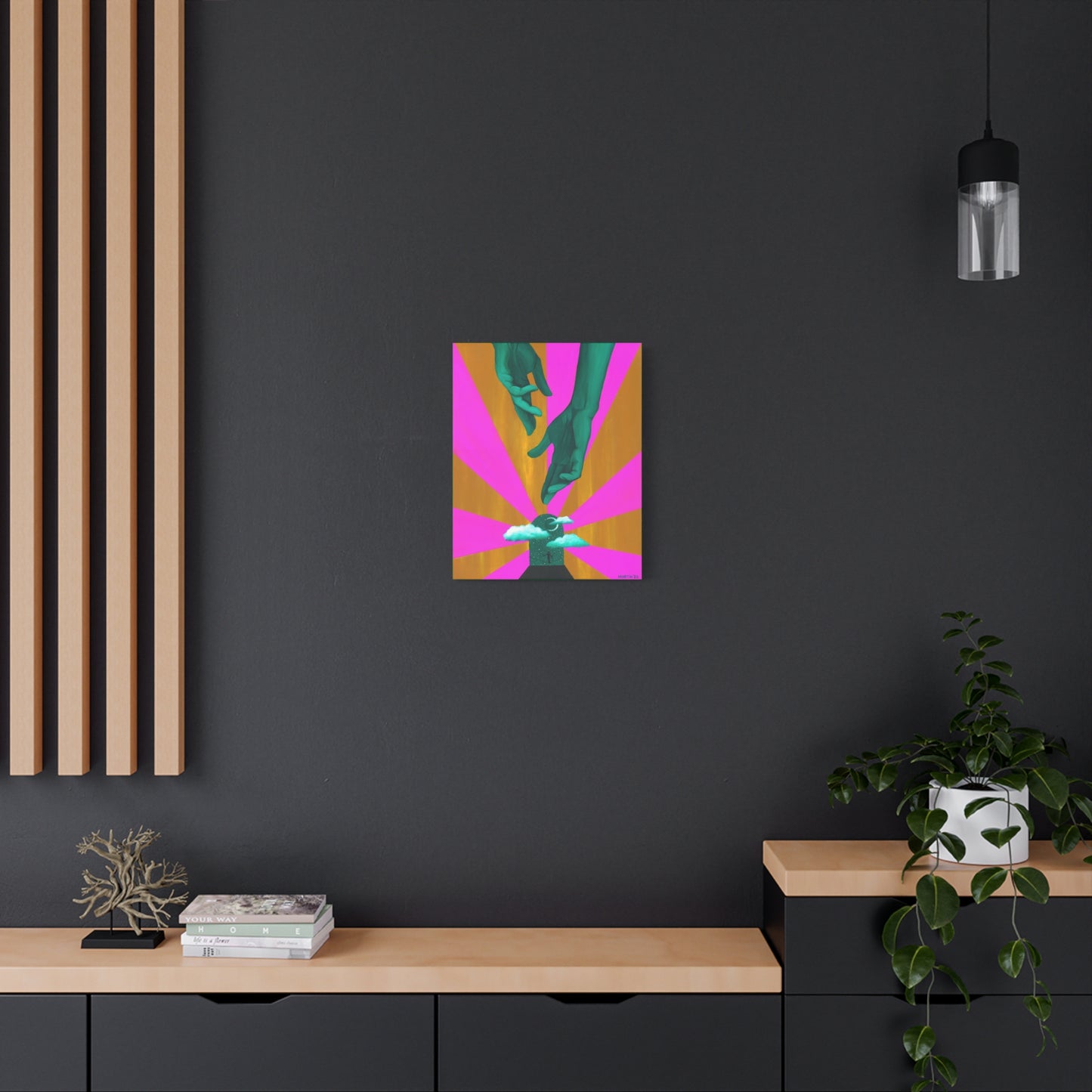 "Past Self" Matte Canvas, Stretched, 1.25"