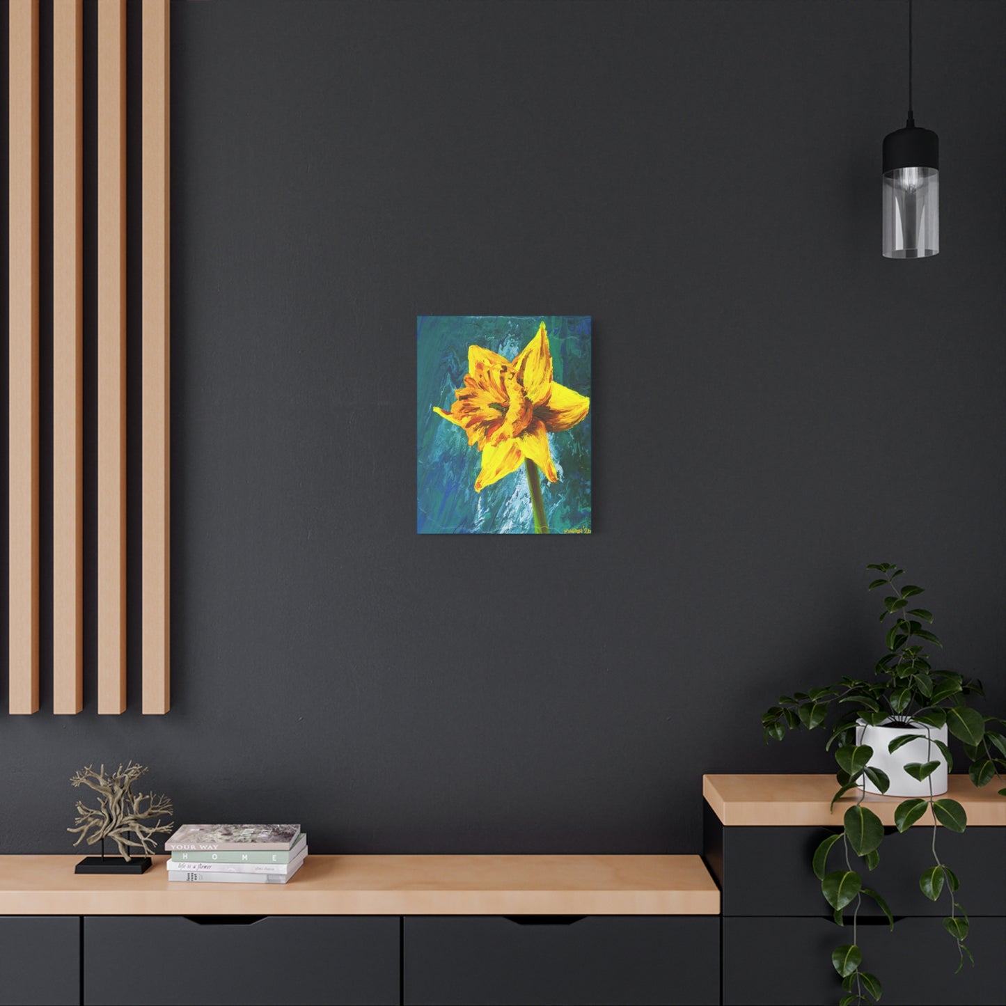 "Daffodil" Matte Canvas, Stretched, 1.25"