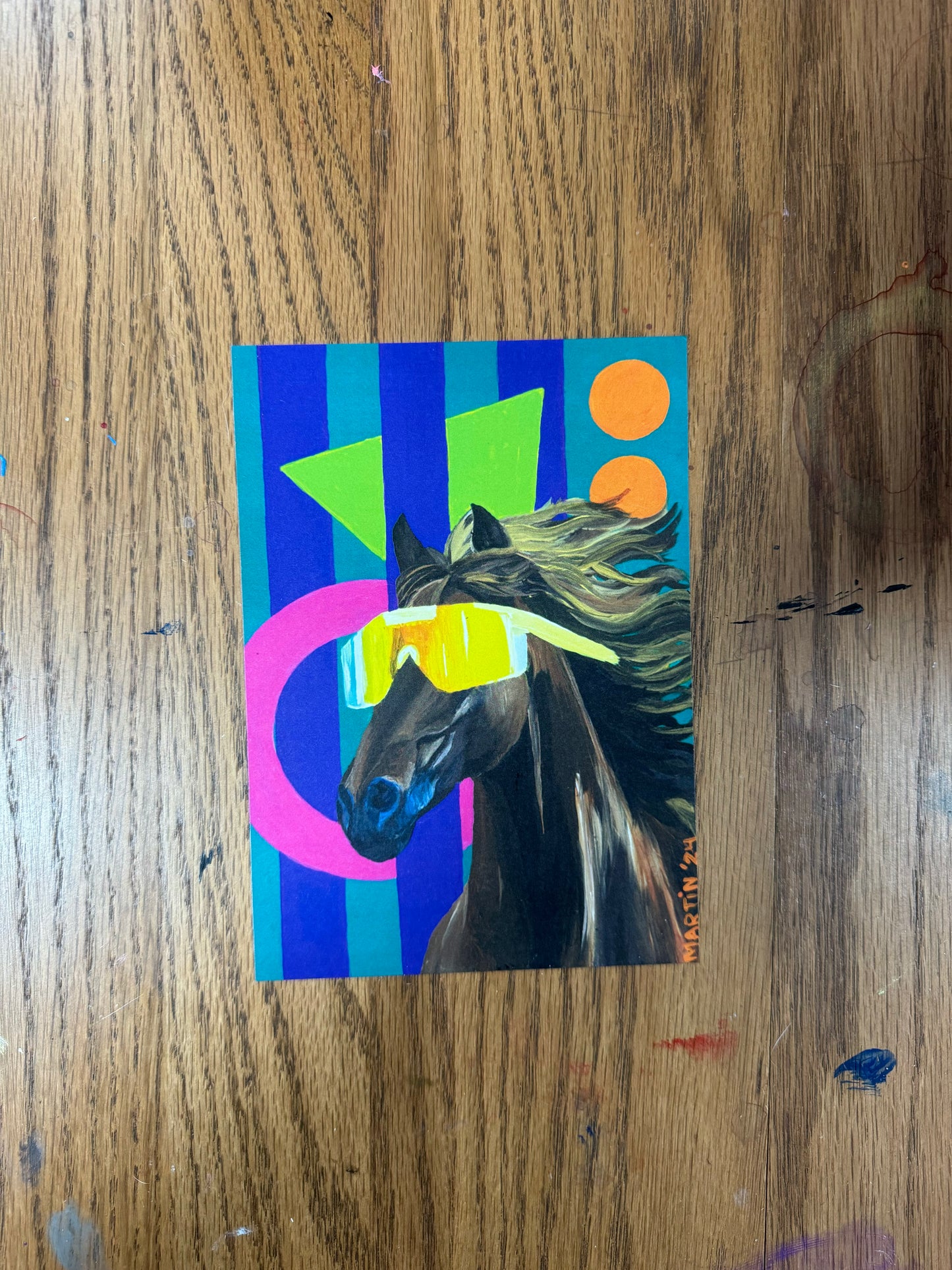 Dude Bro Horse Prints - FREE SHIPPING IN THE US