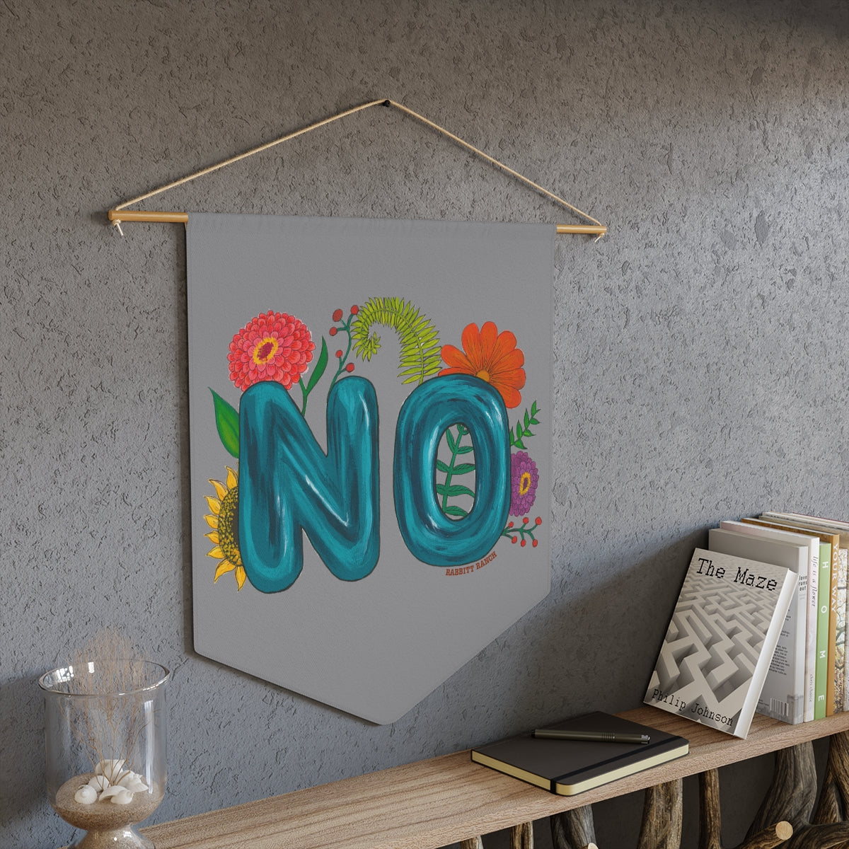 'NO" Pennant