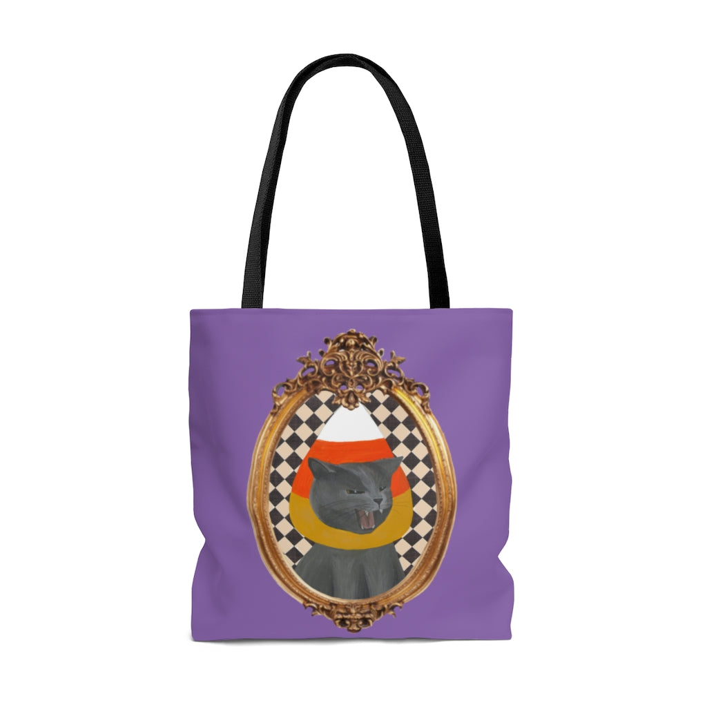 Framed Candy Corn Toni AOP Tote Bag