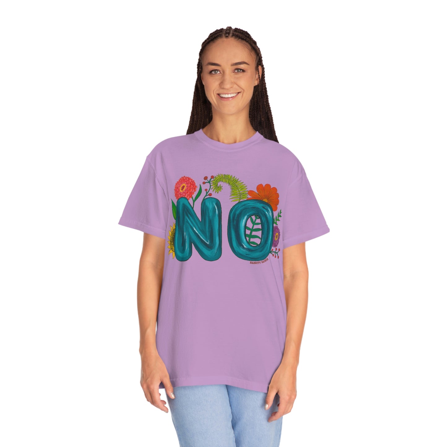 'NO" COMFORT COLORS Unisex Garment-Dyed T-shirt