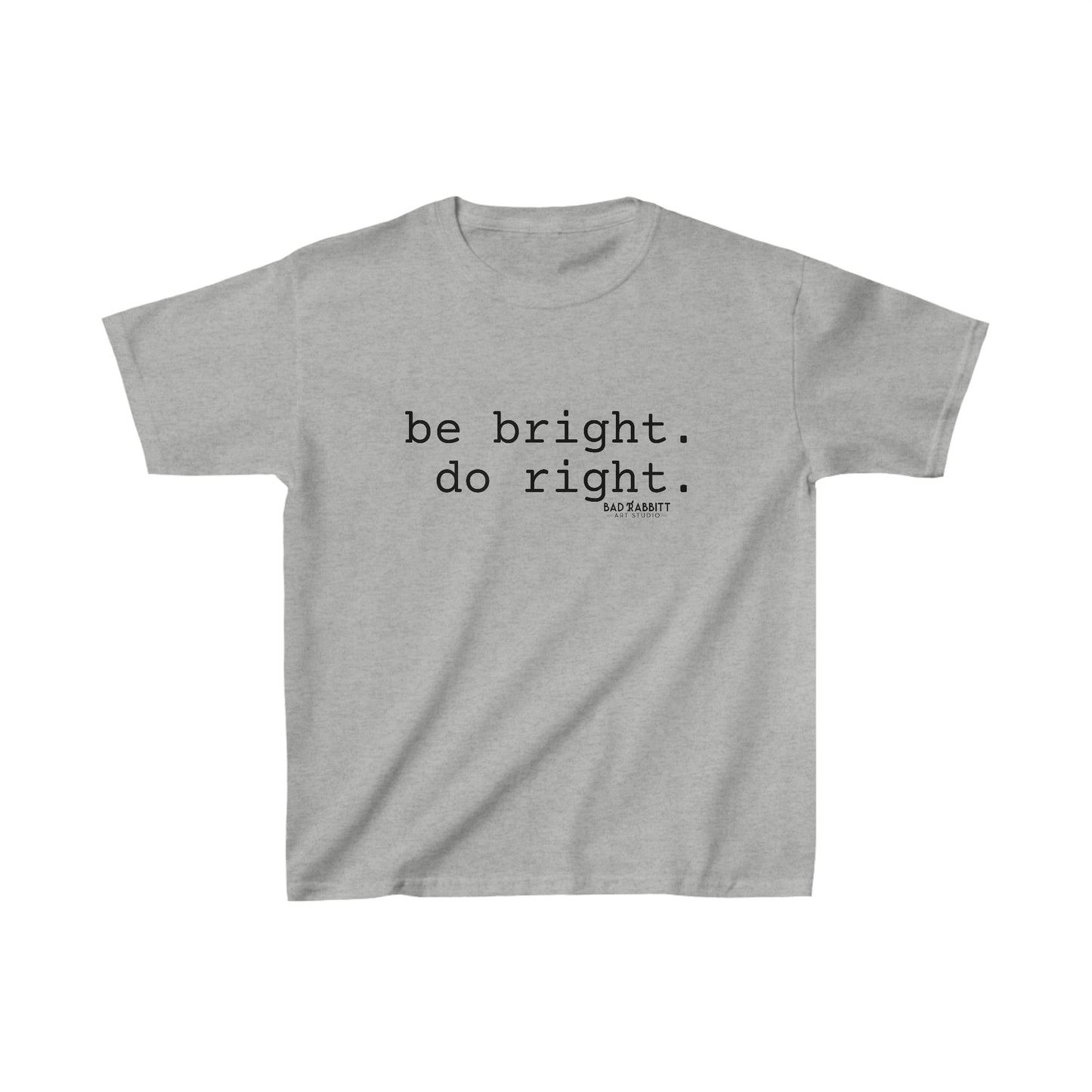Be Bright Do Right Basic Kids Heavy Cotton™ Tee