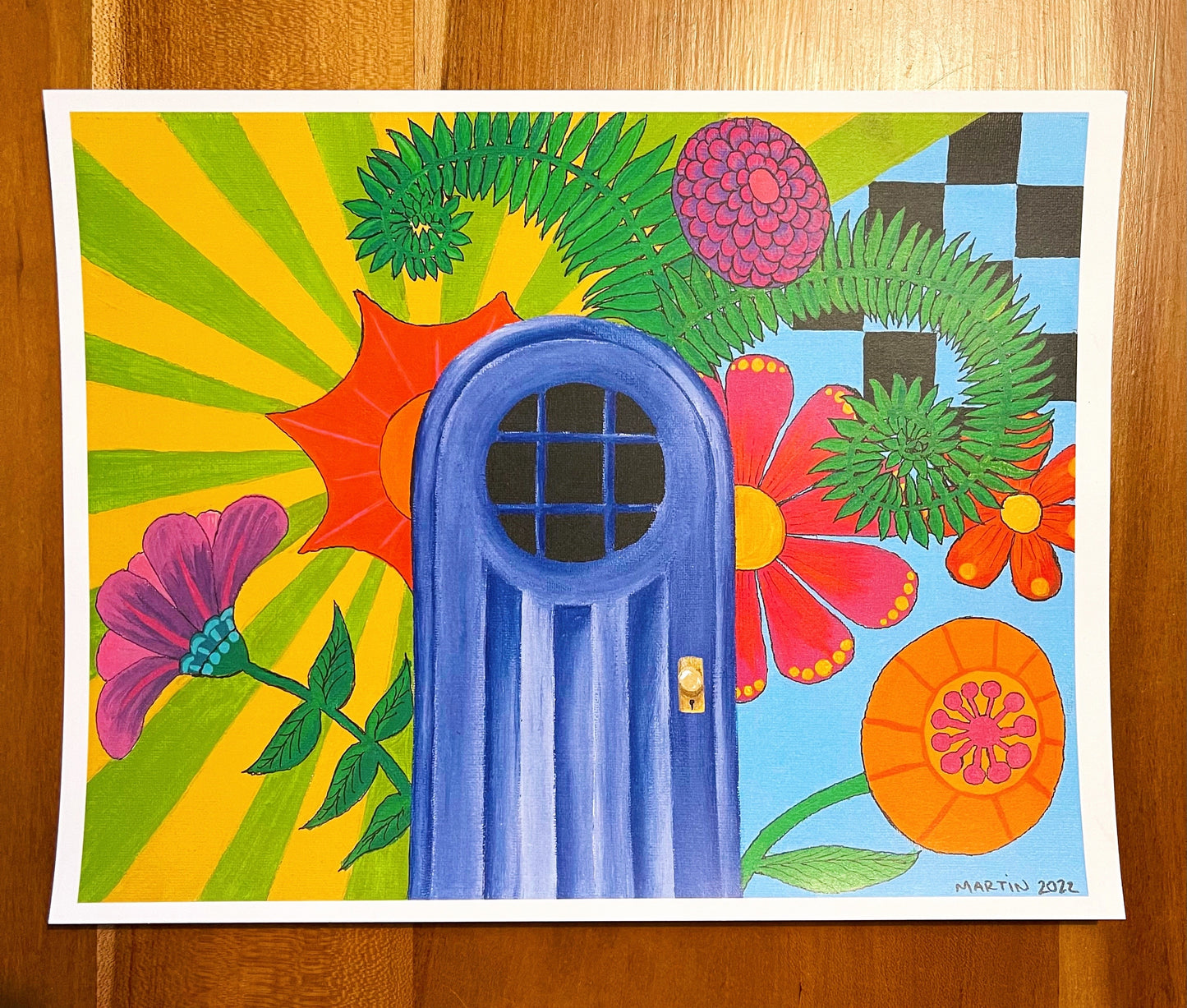 "The Door" Print - 8.5x11 in. **FREE SHIPPING**