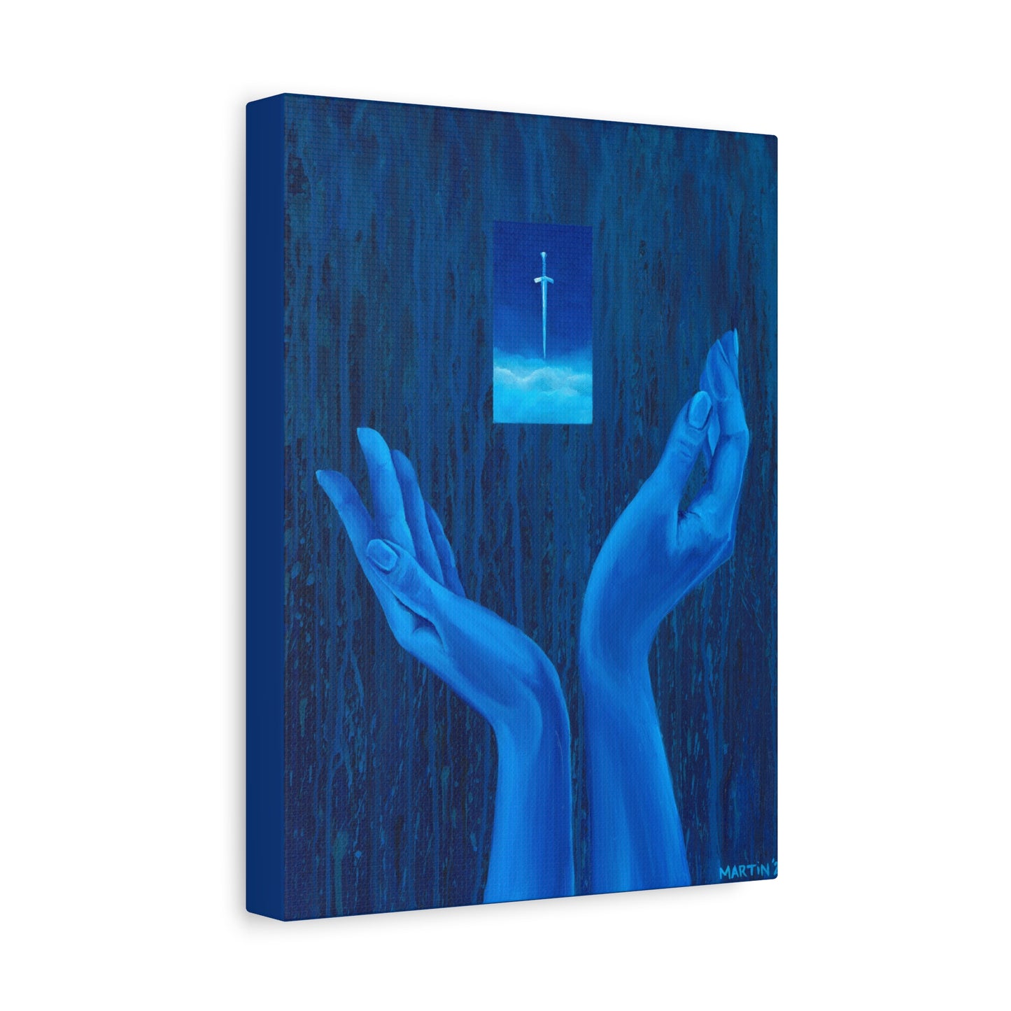 "Damocles" Matte Canvas, Stretched, 1.25"