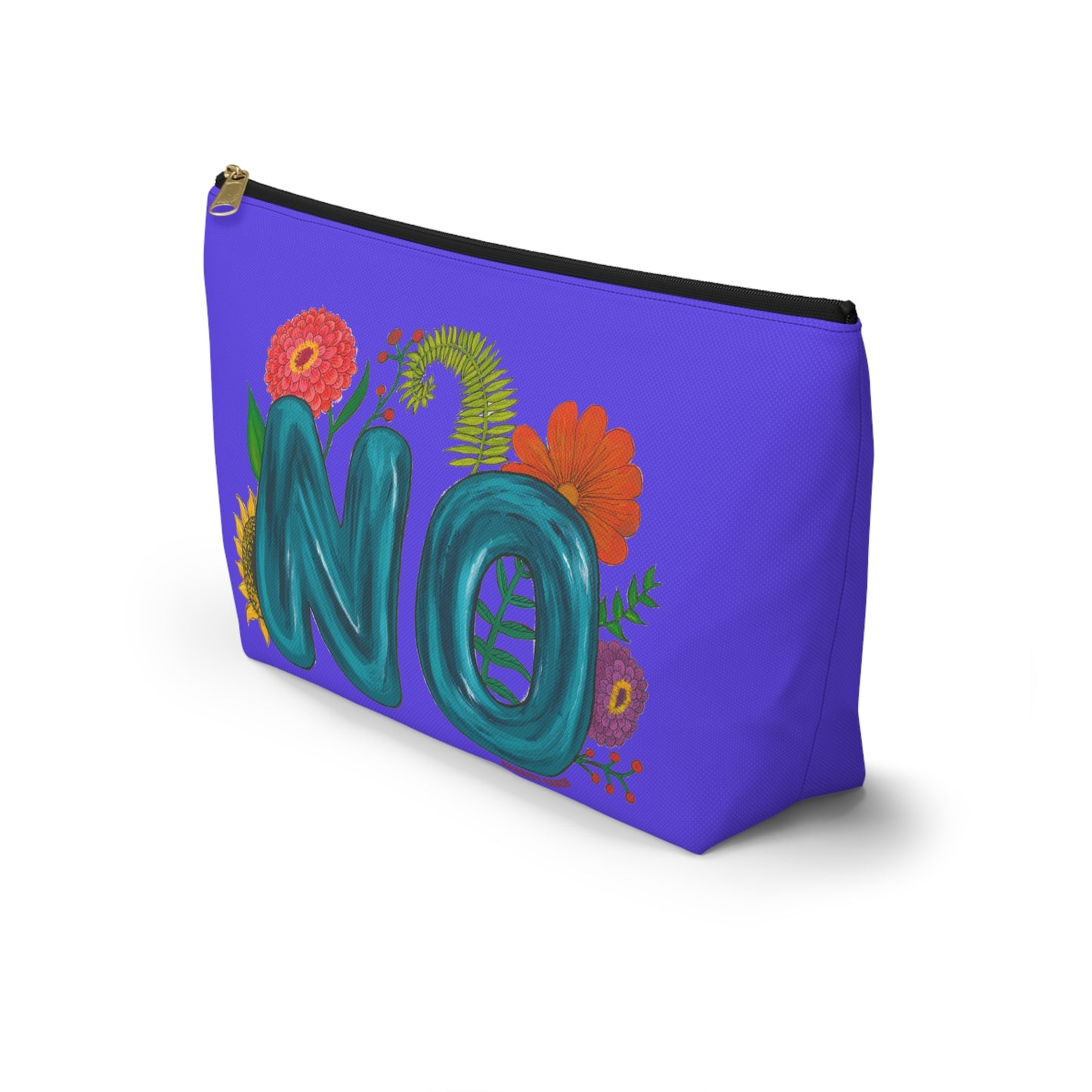 "No" Accessory Pouch w T-bottom
