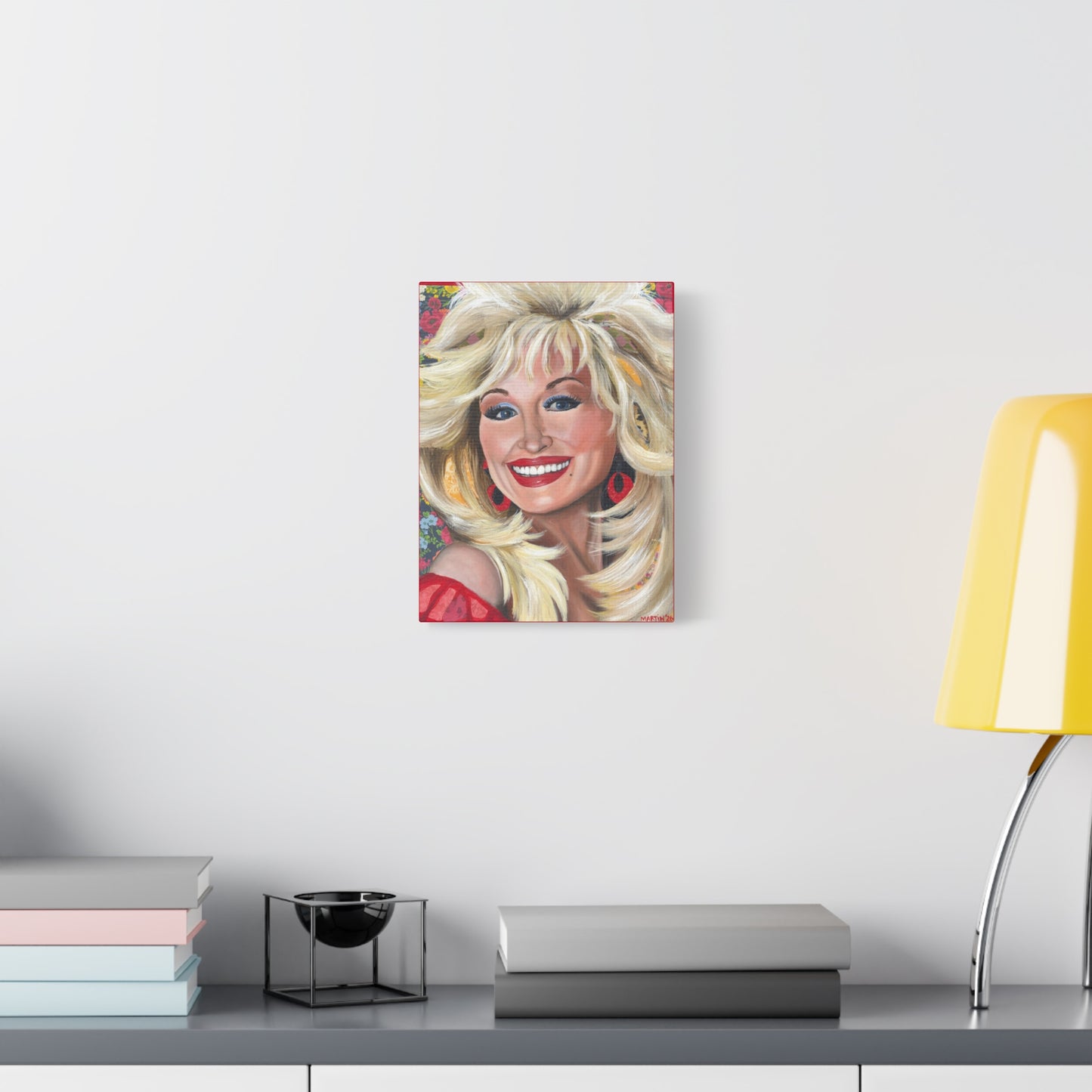 "Dolly" Matte Canvas, Stretched, 1.25"