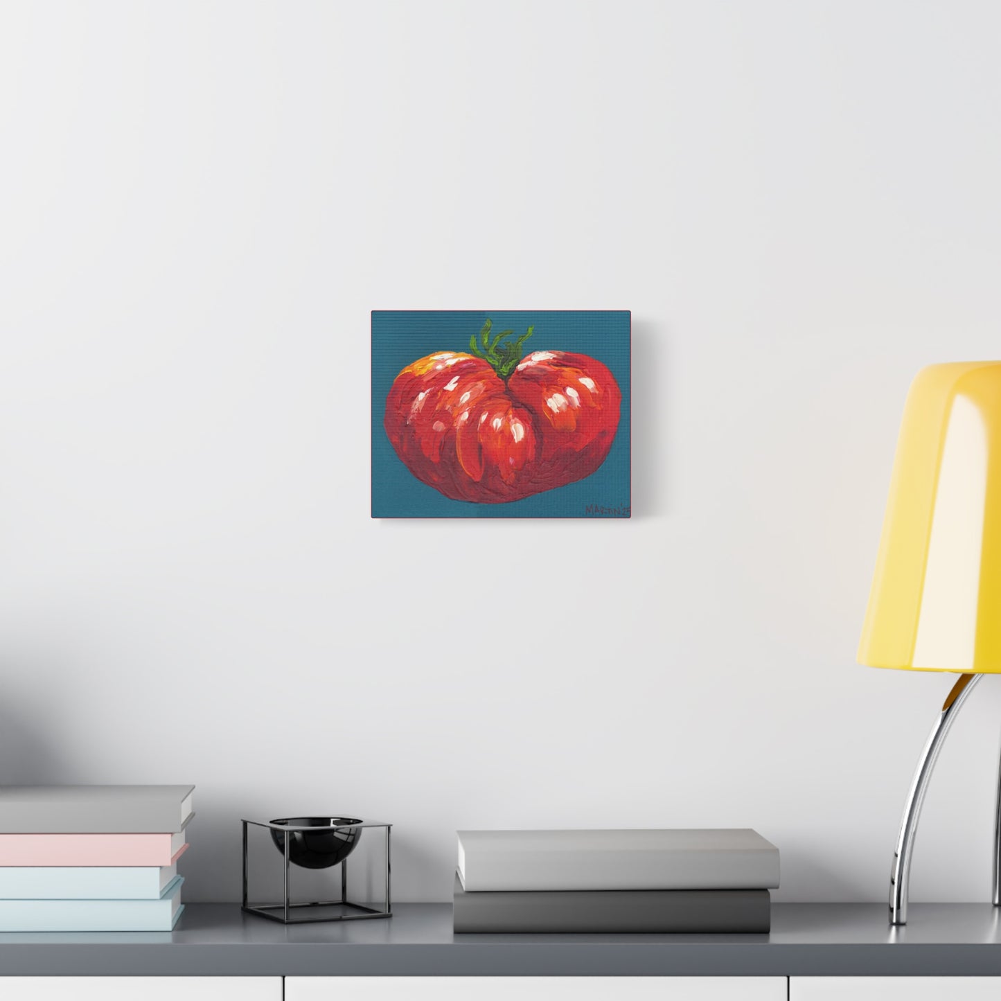 Funky Red Tomato Matte Canvas, Stretched, 1.25"