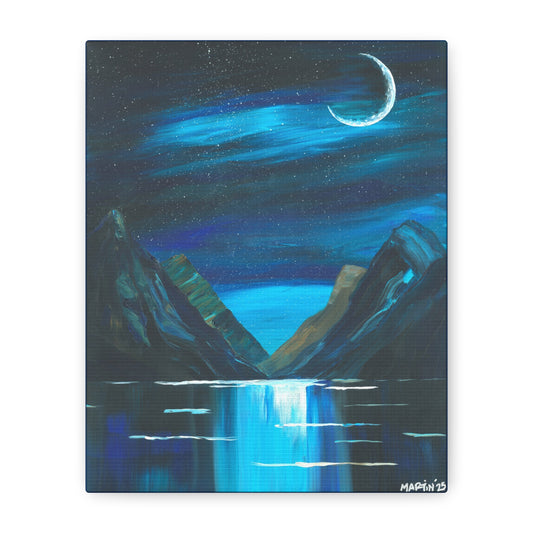 Moon Valley - Matte Canvas, Stretched, 1.25"