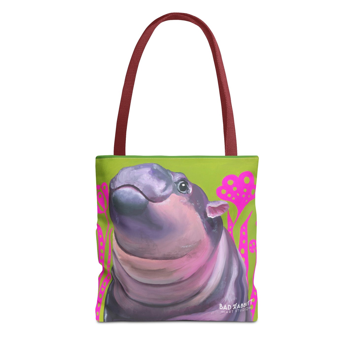 Moo Deng Tote Bag (AOP)