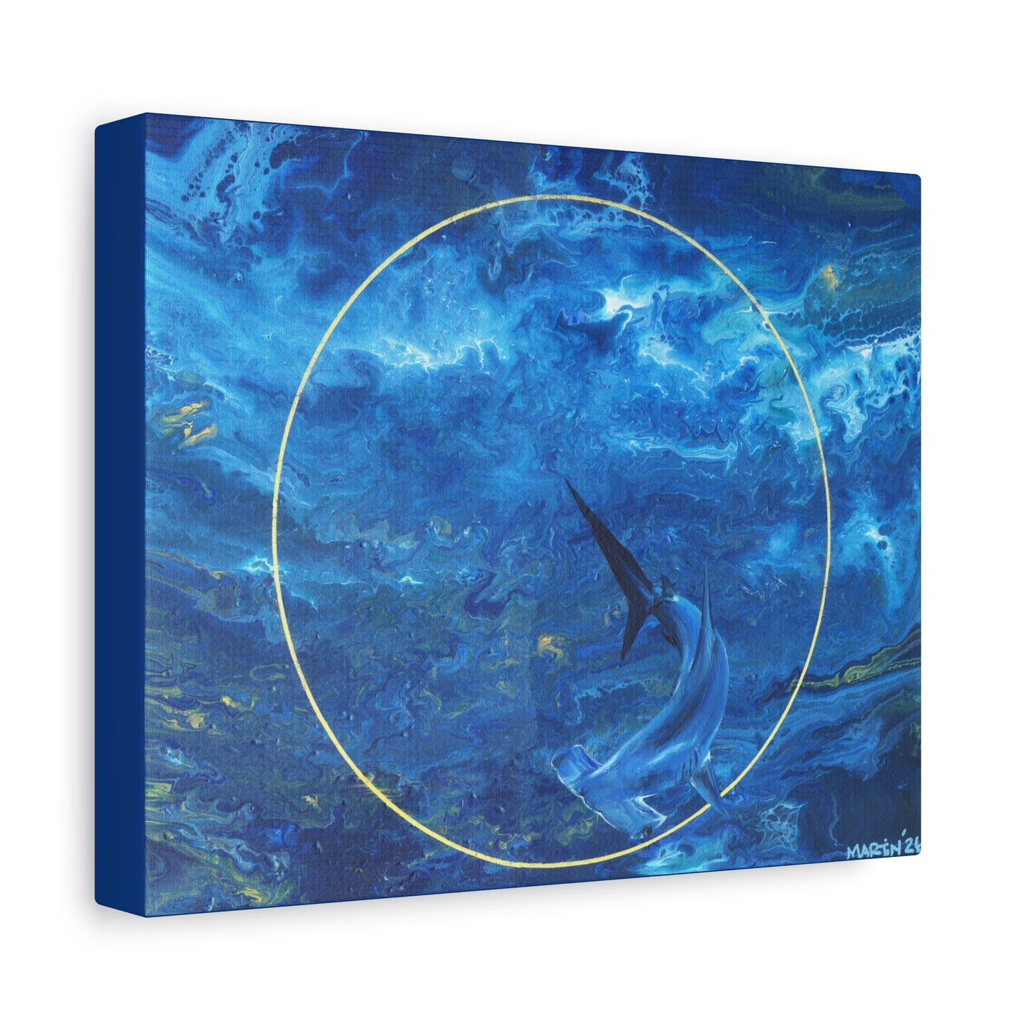 "Ocean Bed" Matte Canvas, Stretched, 1.25"