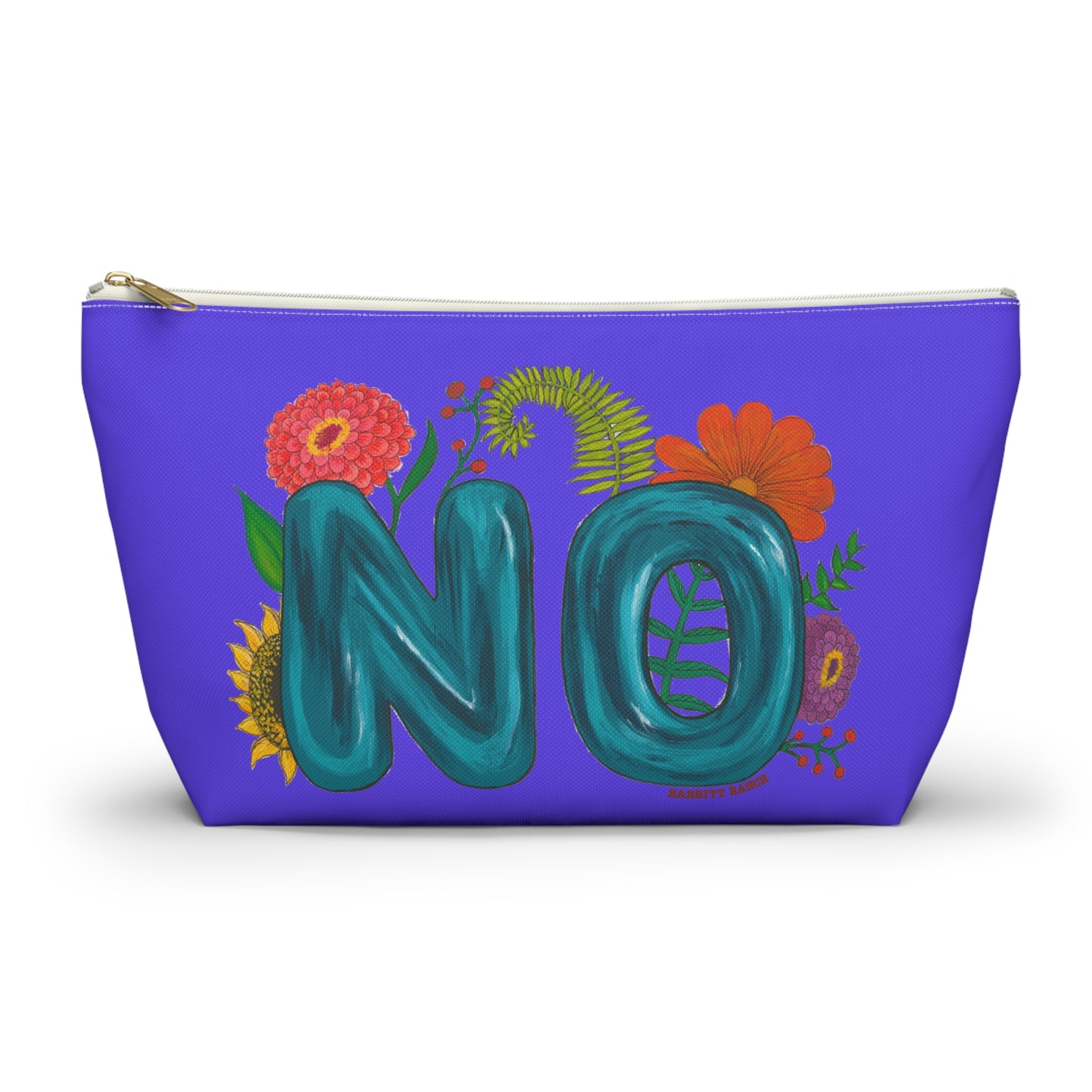 "No" Accessory Pouch w T-bottom