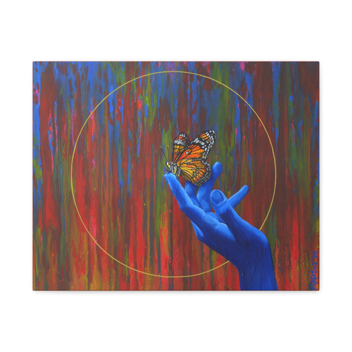 Monarch Matte Canvas, Stretched, 1.25"