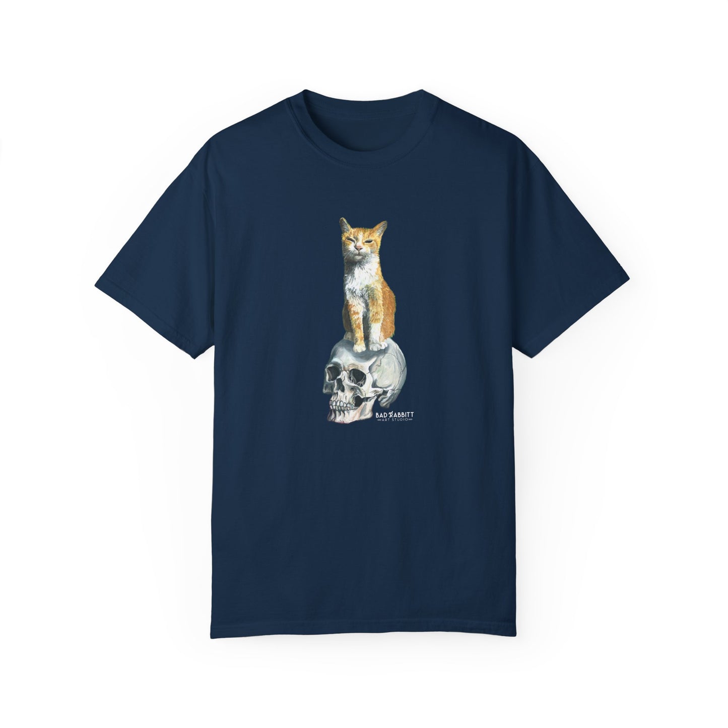 Dave and the Skull of His Enemy Unisex Garment-Dyed T-shirt