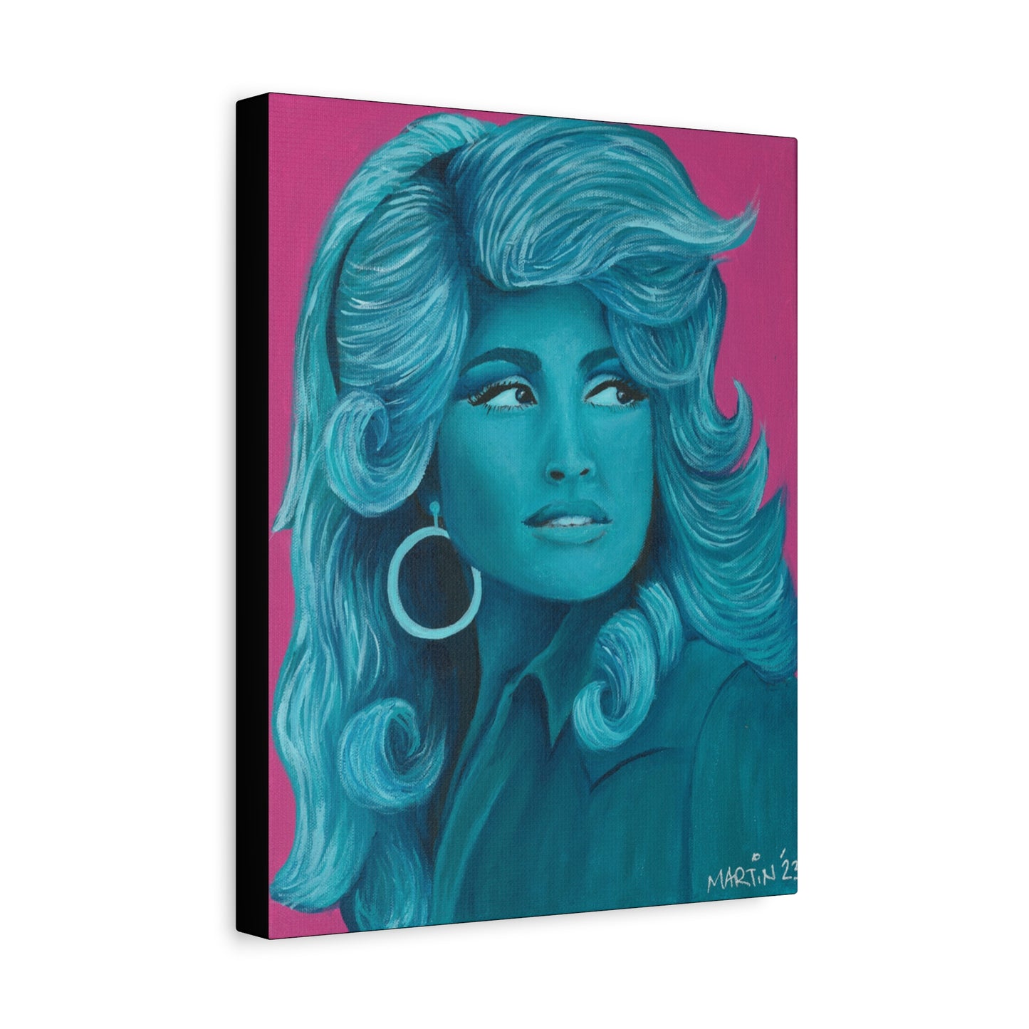 Teal Dolly - Canvas Gallery Wrap