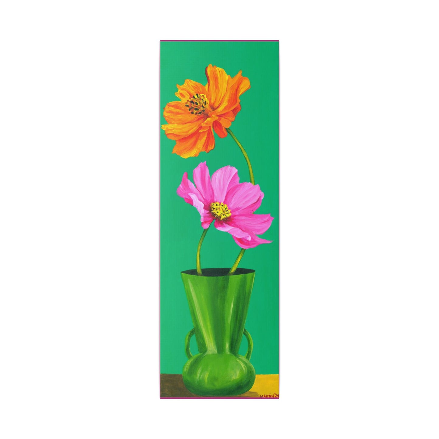 Cosmos Tall Skinny Classic Stretched Canvas