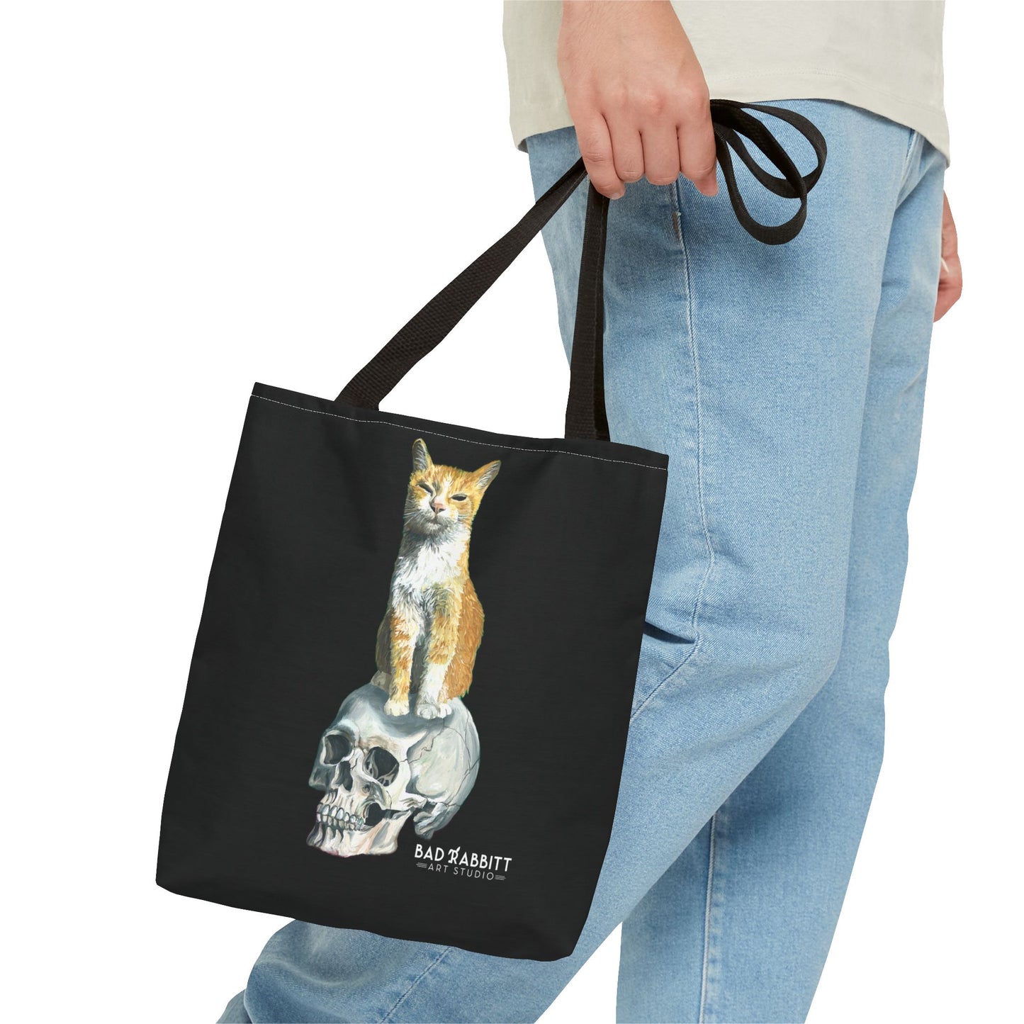 Dave and the Skull of His Enemy Tote Bag (AOP)