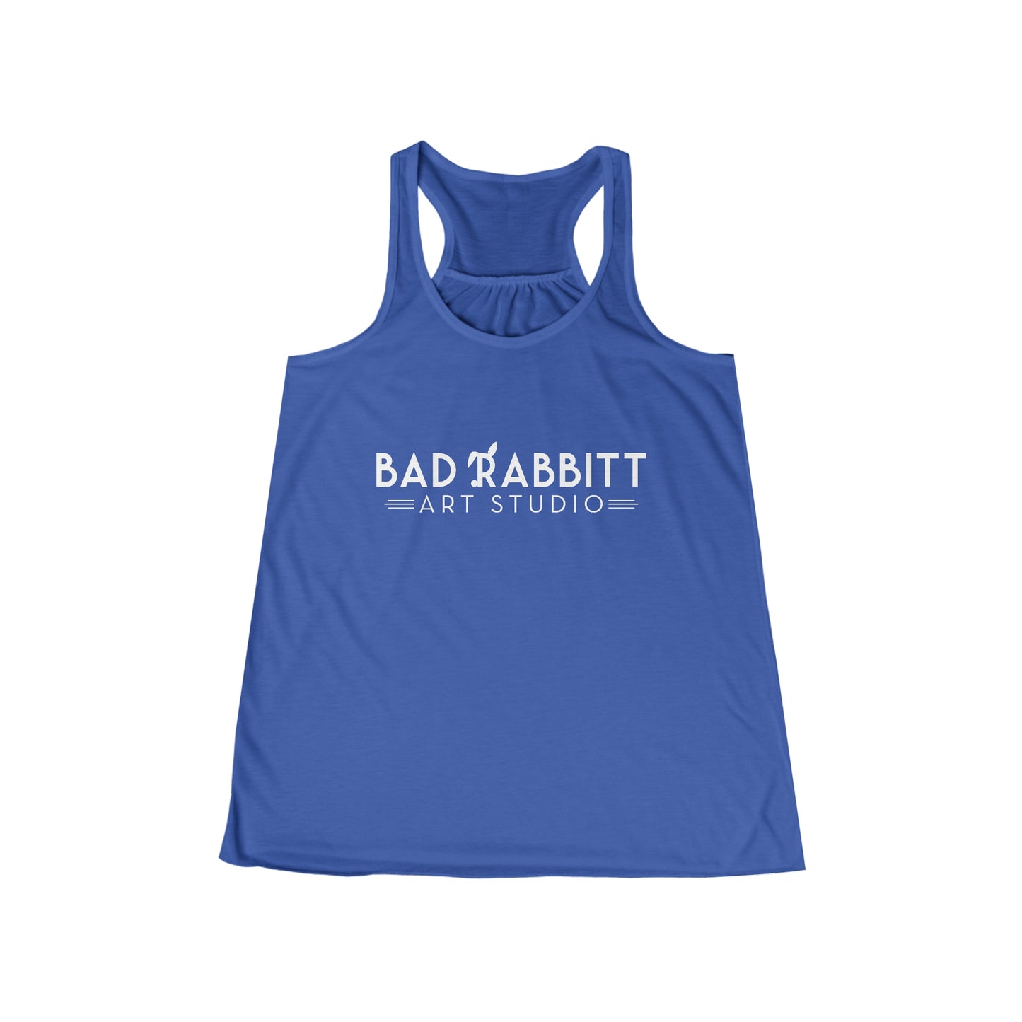 Bad Rabbitt Art Studio Women's Flowy Racerback Tank