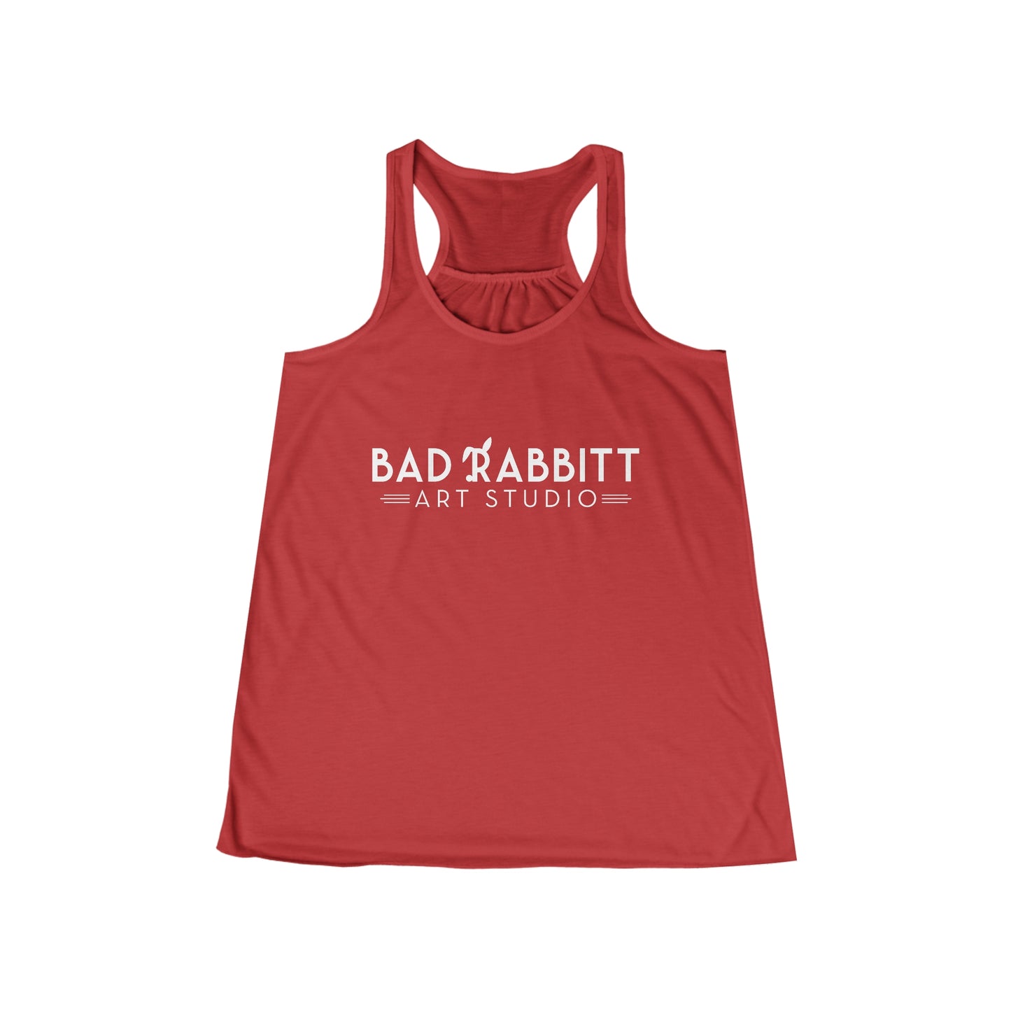 Bad Rabbitt Art Studio Women's Flowy Racerback Tank