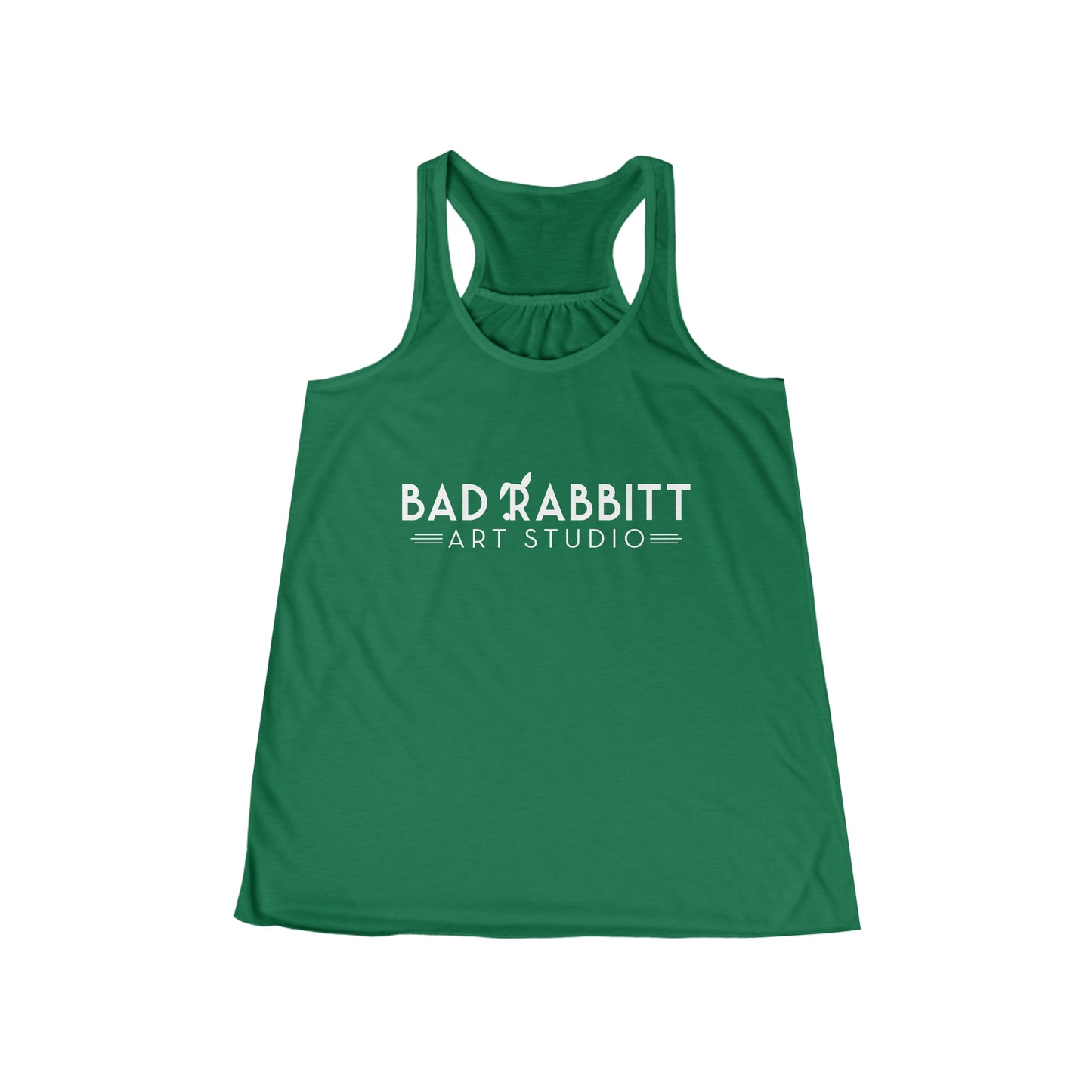Bad Rabbitt Art Studio Women's Flowy Racerback Tank