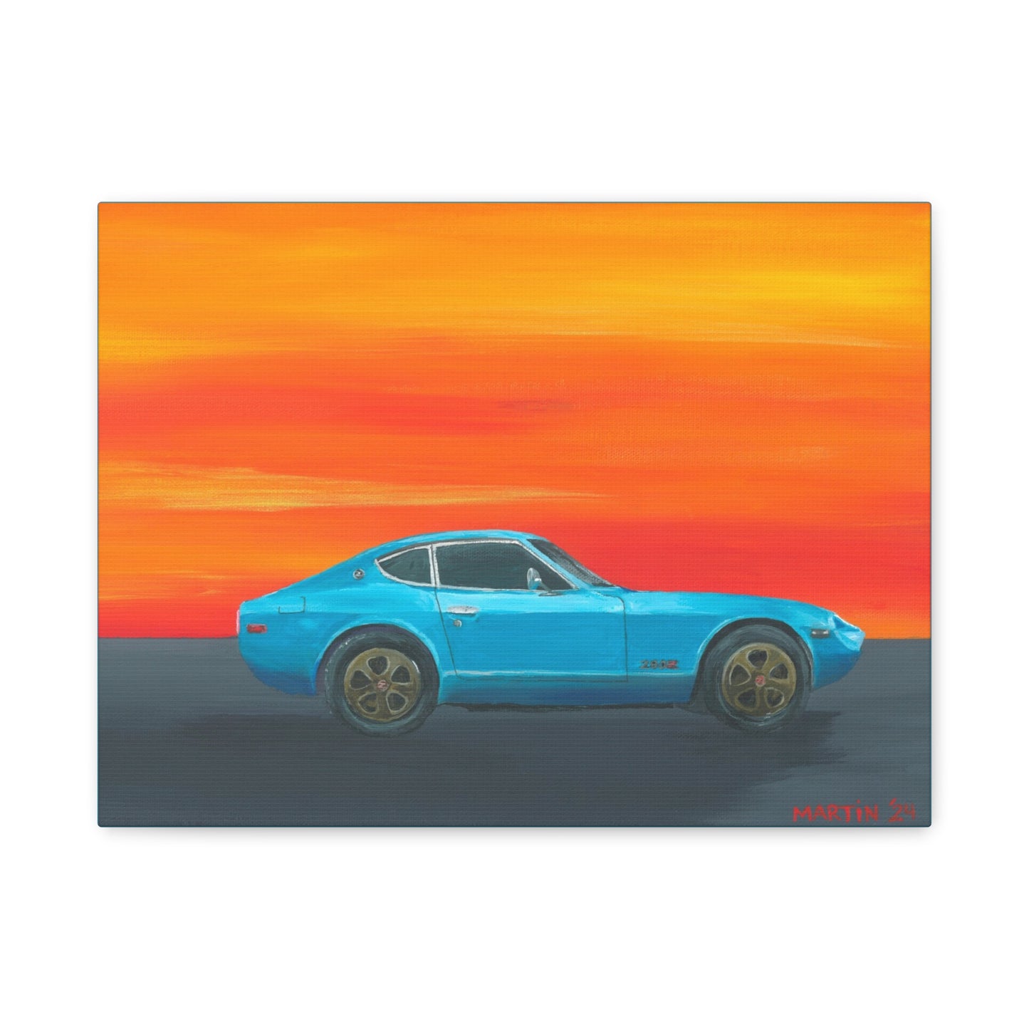 Datsun 280z Canvas Gallery Wrap