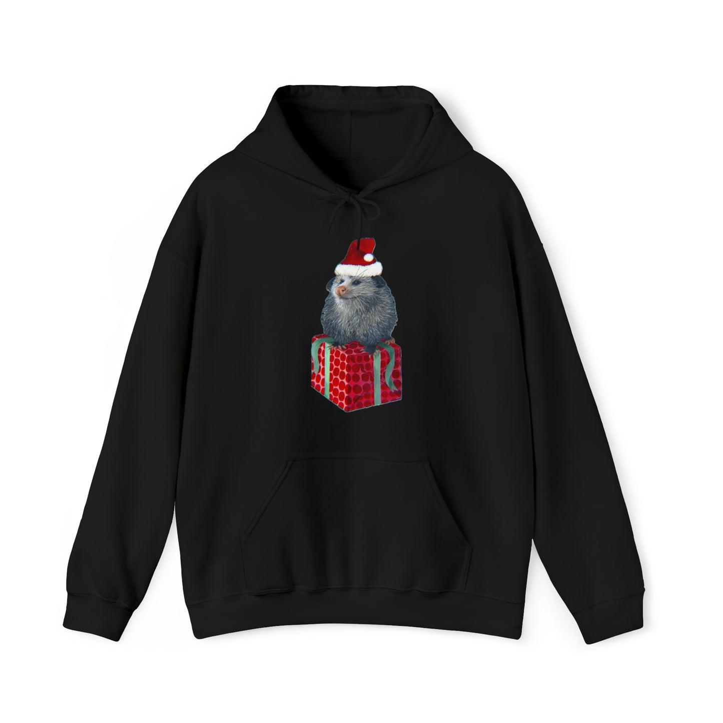 Christmas Opossum Unisex Heavy Blend™ Hooded Sweatshirt