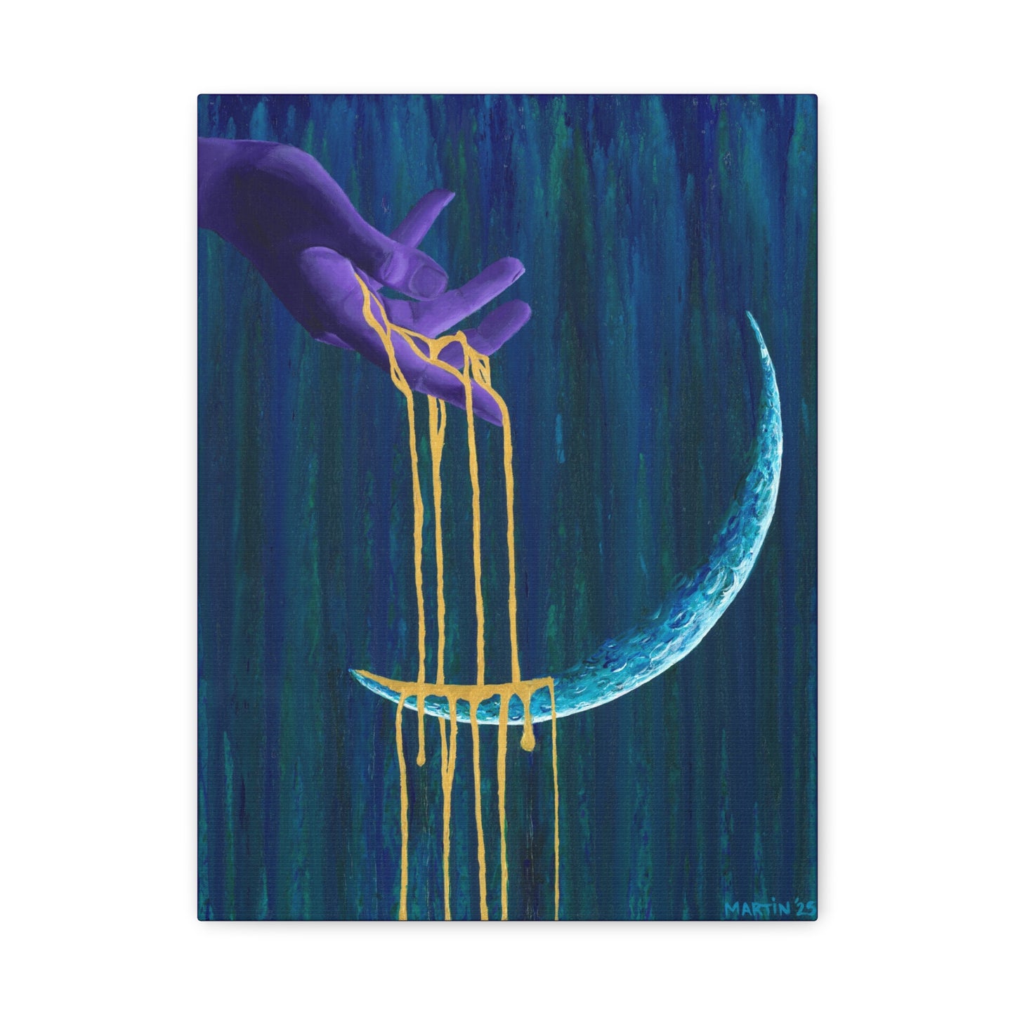 "Infinite Baths" Matte Canvas, Stretched, 1.25"