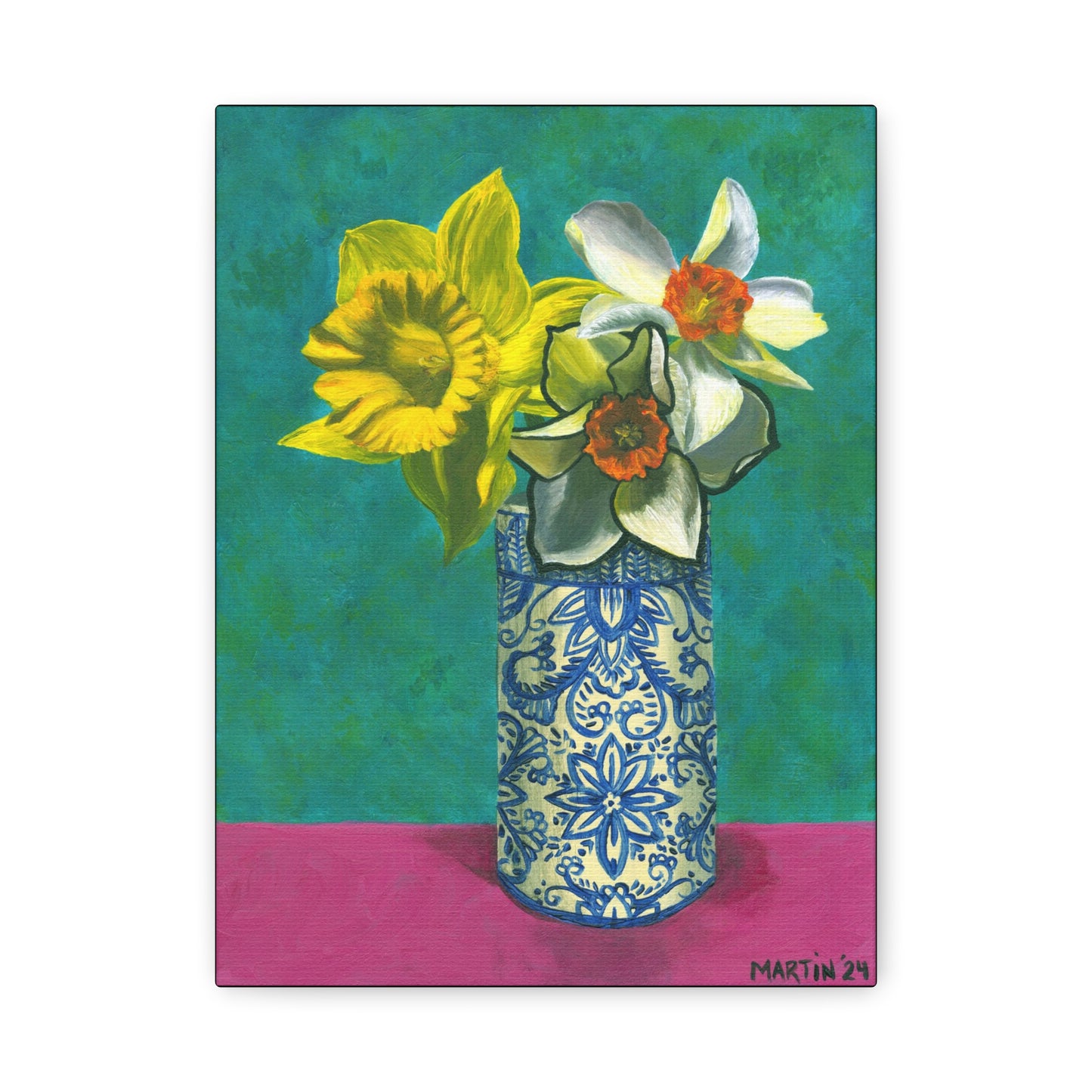 Roadside Bouquet Canvas Gallery Wrap