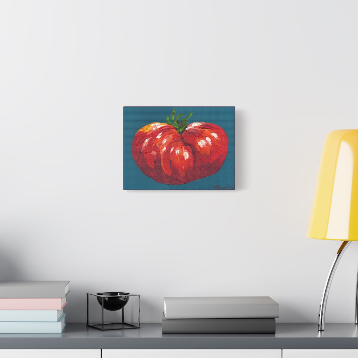 Funky Red Tomato Matte Canvas, Stretched, 1.25"