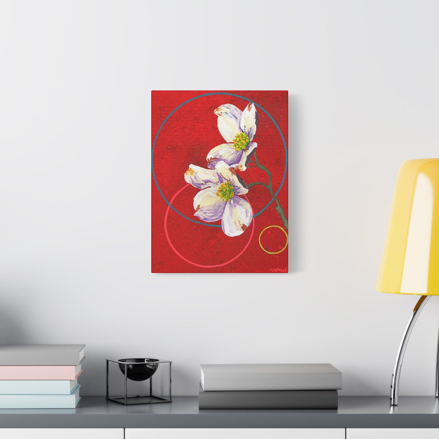 "Dogwood" Matte Canvas, Stretched, 1.25"