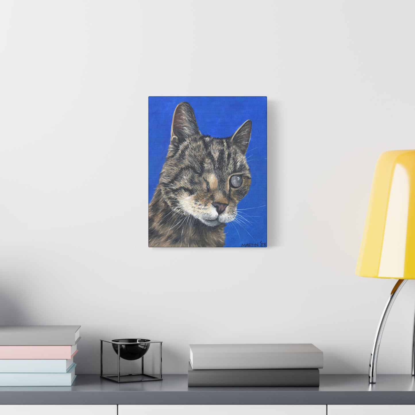 The Great Bob Cat of Southport Canvas Gallery Wrap