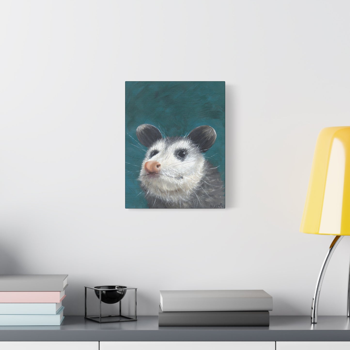 Baby Opossum Canvas Gallery Wraps