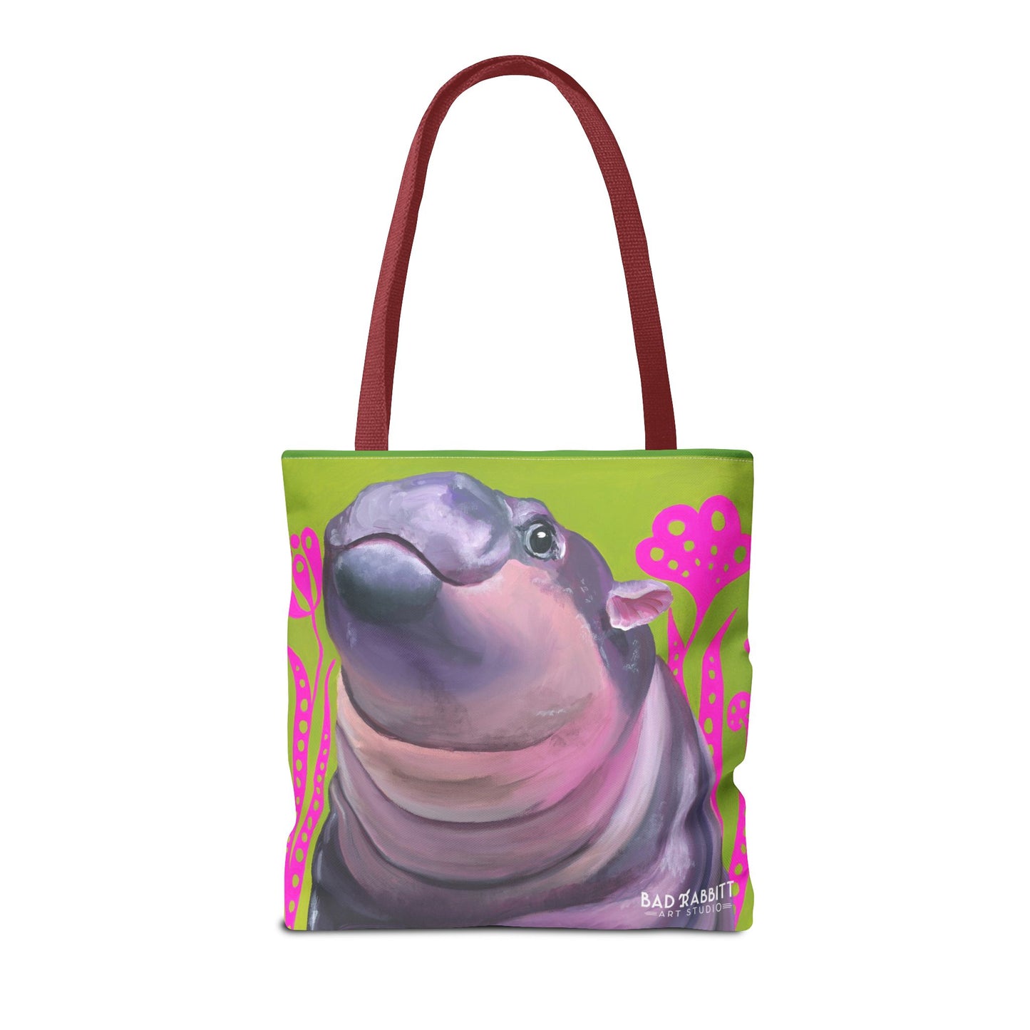 Moo Deng Tote Bag (AOP)