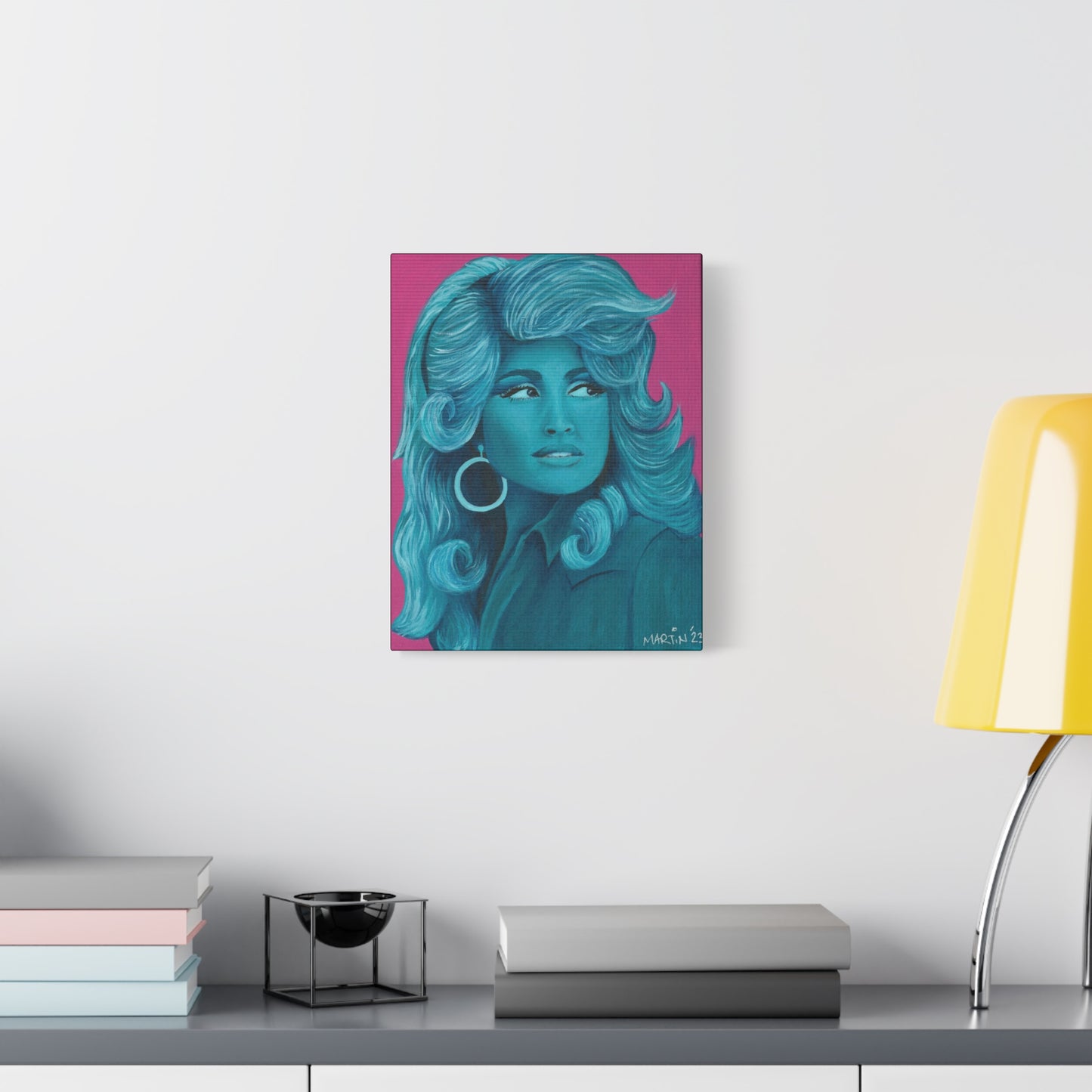 Teal Dolly - Canvas Gallery Wrap