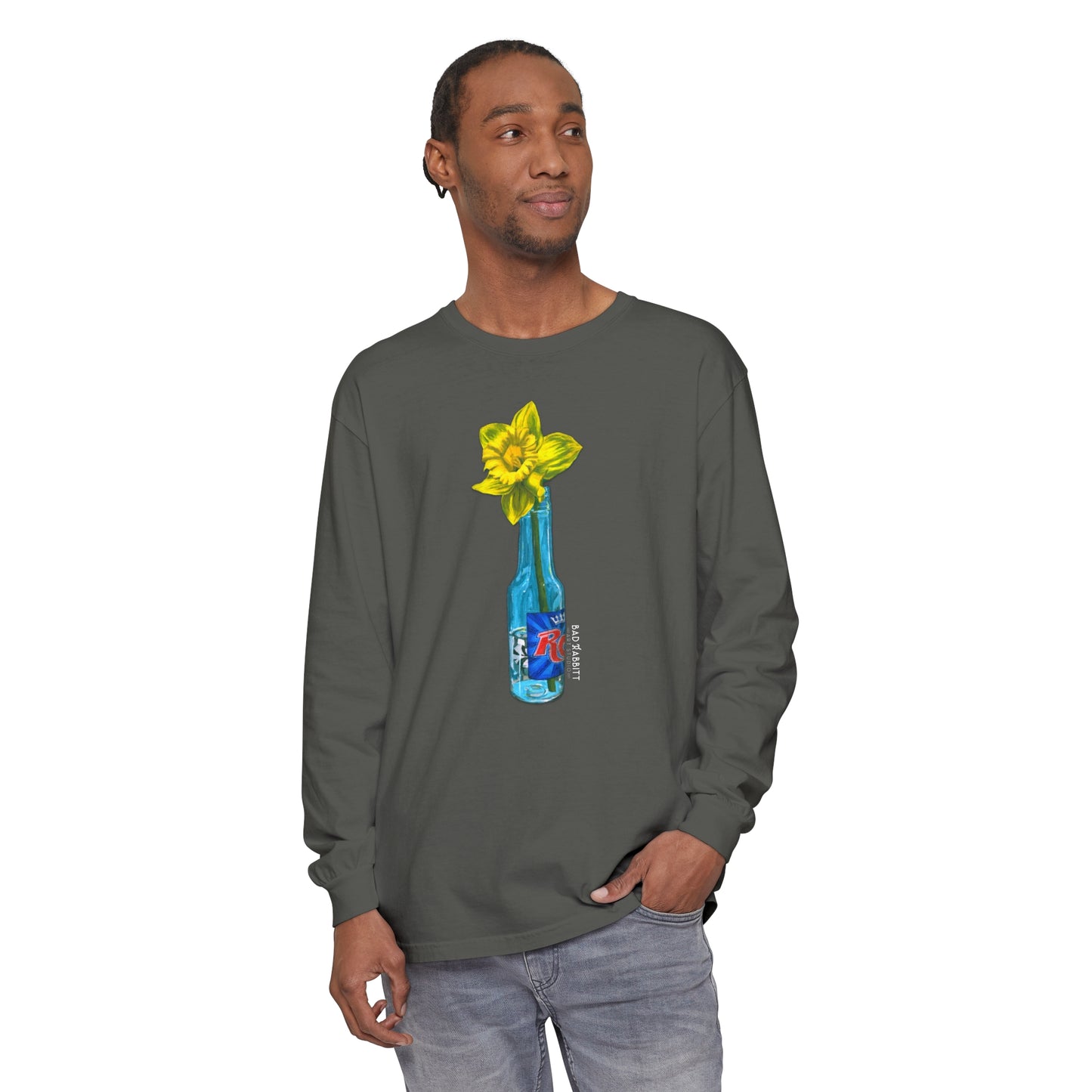 Springtime in Bell Buckle Unisex Garment-dyed Long Sleeve T-Shirt