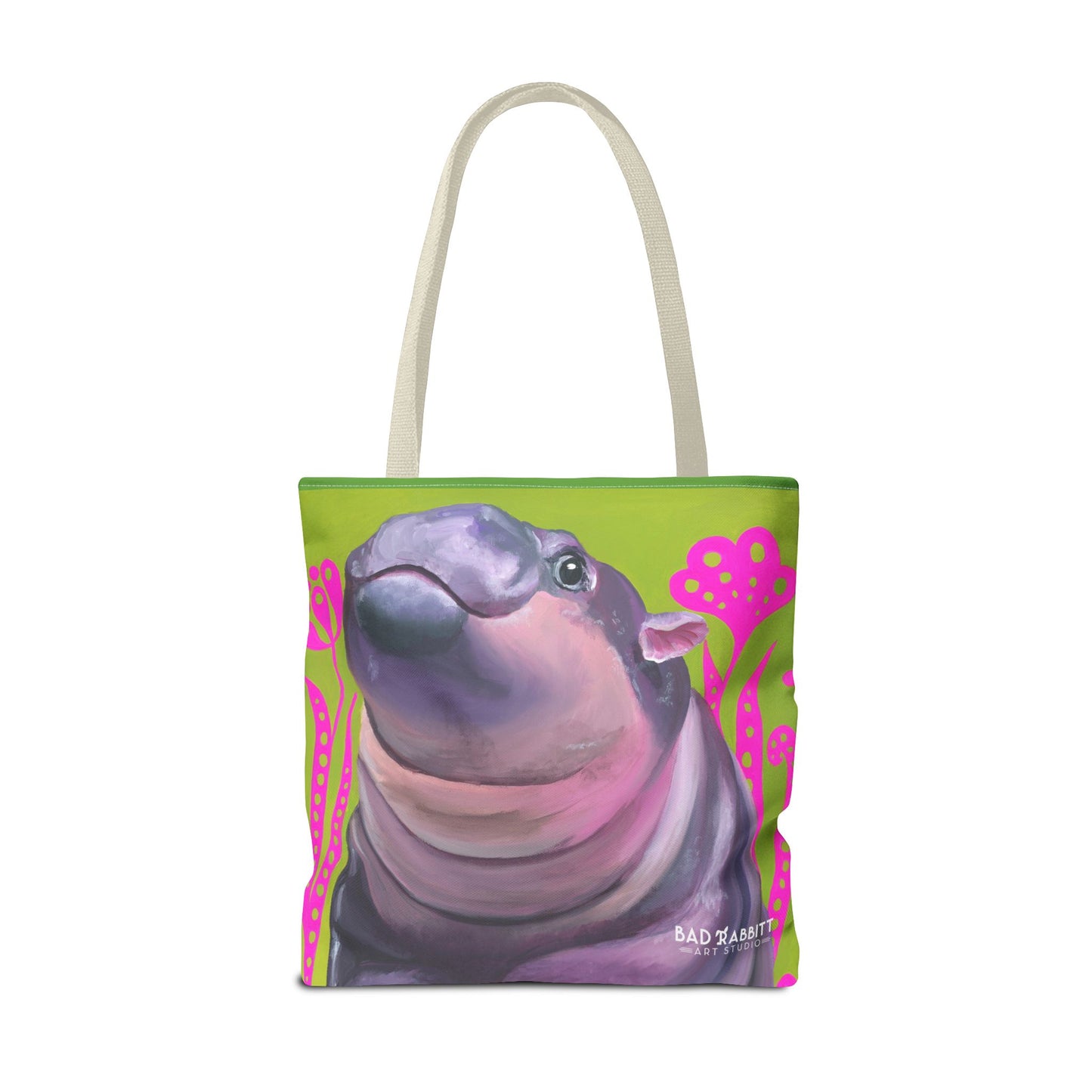 Moo Deng Tote Bag (AOP)