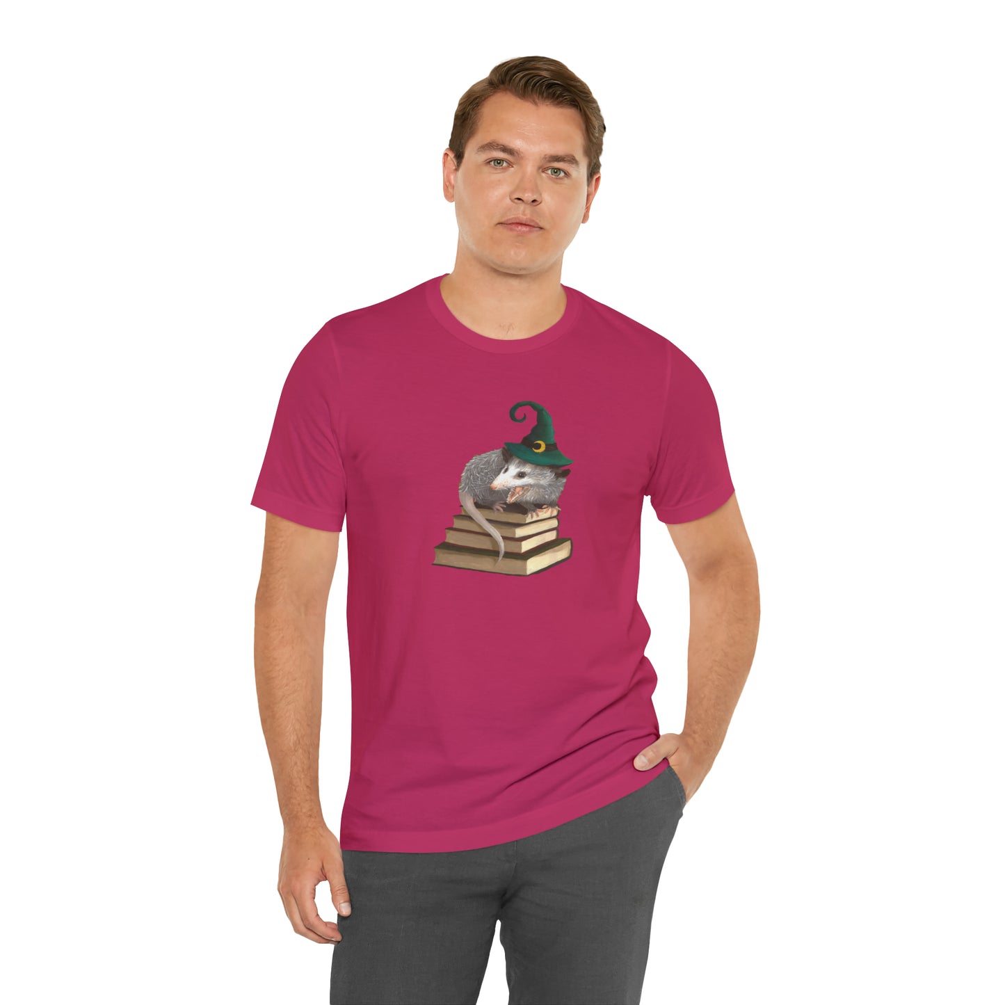 Opossum Witch Unisex Jersey Short Sleeve Tee