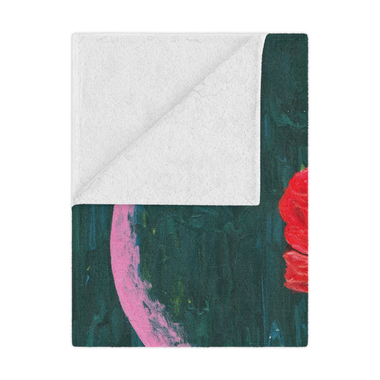 "Poppies" Minky Blanket