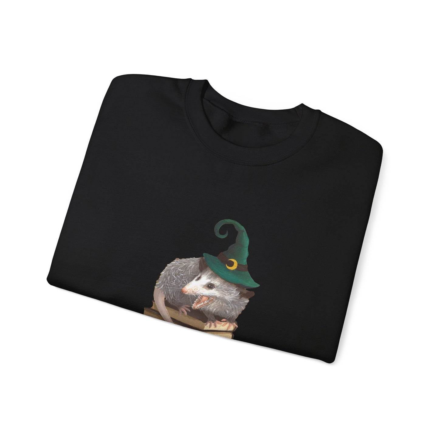 Opossum Witch Unisex Heavy Blend™ Crewneck Sweatshirt