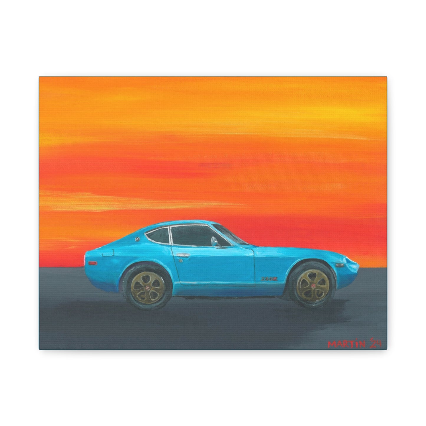 Datsun 280z Canvas Gallery Wrap