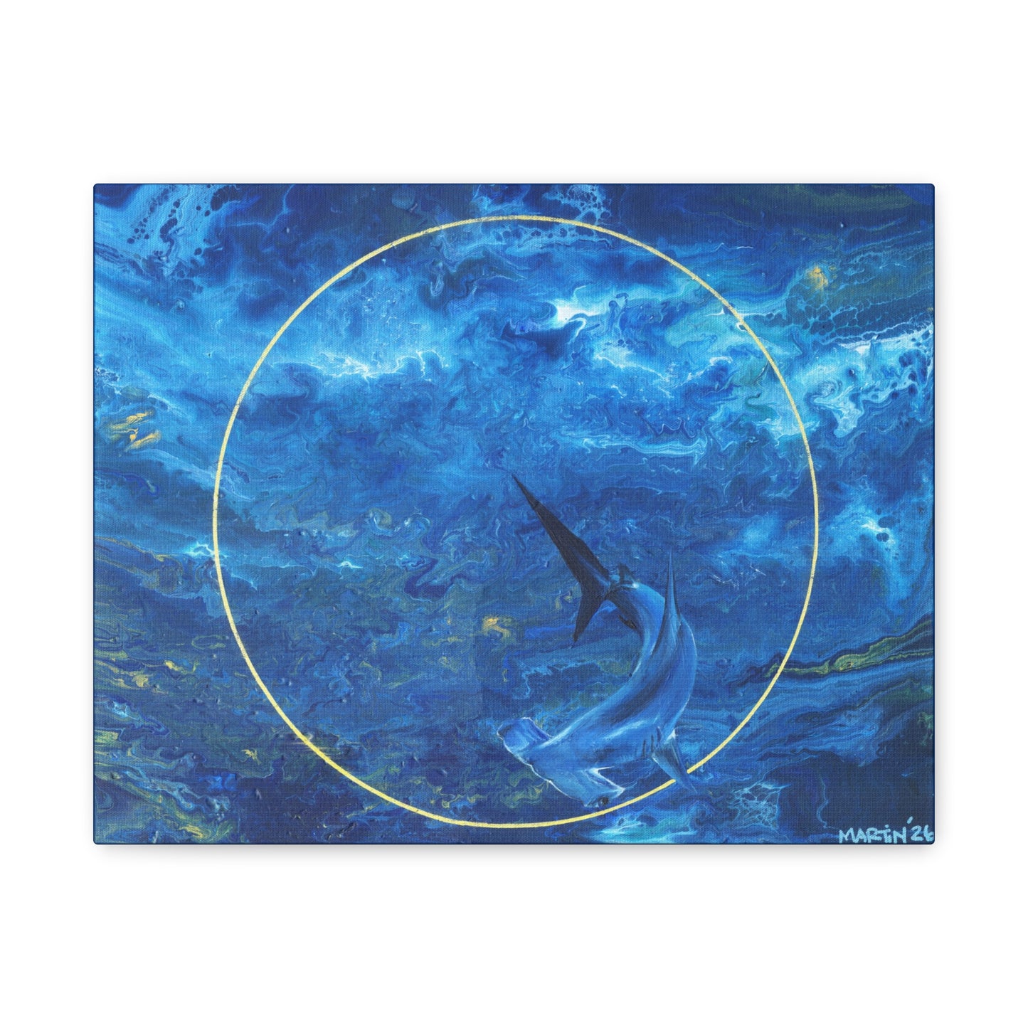 "Ocean Bed" Matte Canvas, Stretched, 1.25"